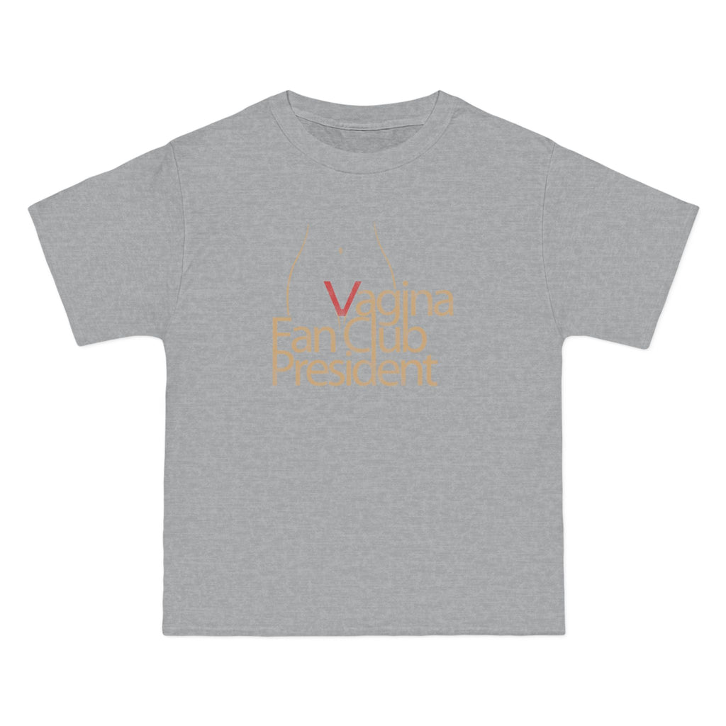Vagina Fan Club President - Men's Heavyweight T-Shirt