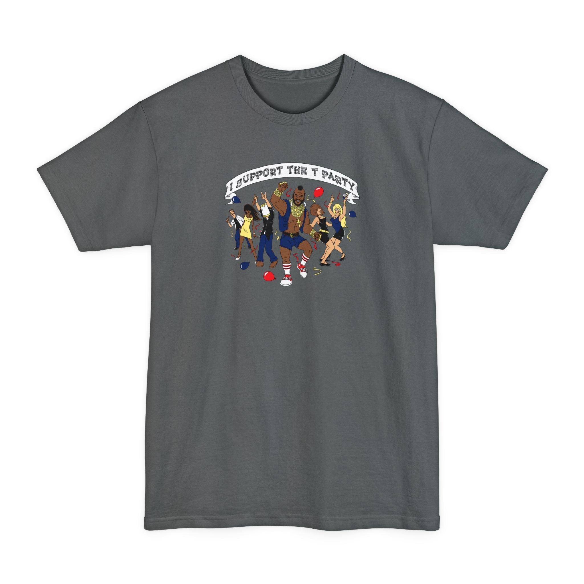 I Support The T Party - Men's Tall T-Shirt