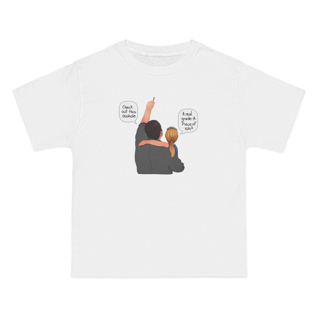 Check Out This Asshole - Men's Heavyweight T-Shirt