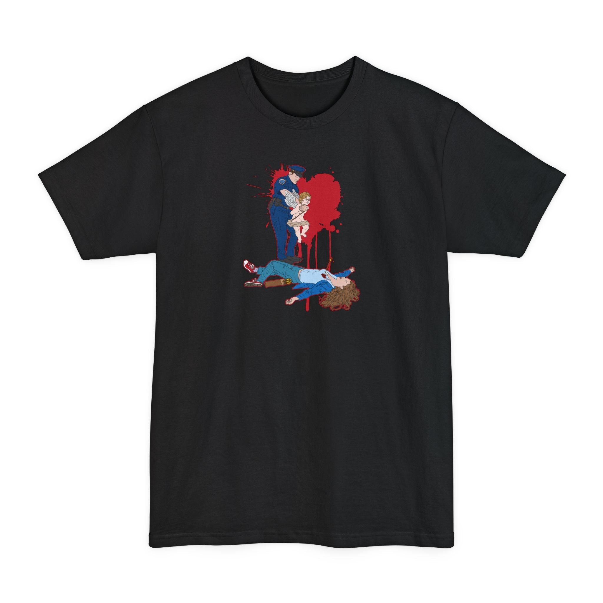 Death By Cupid - Men's Tall T-Shirt