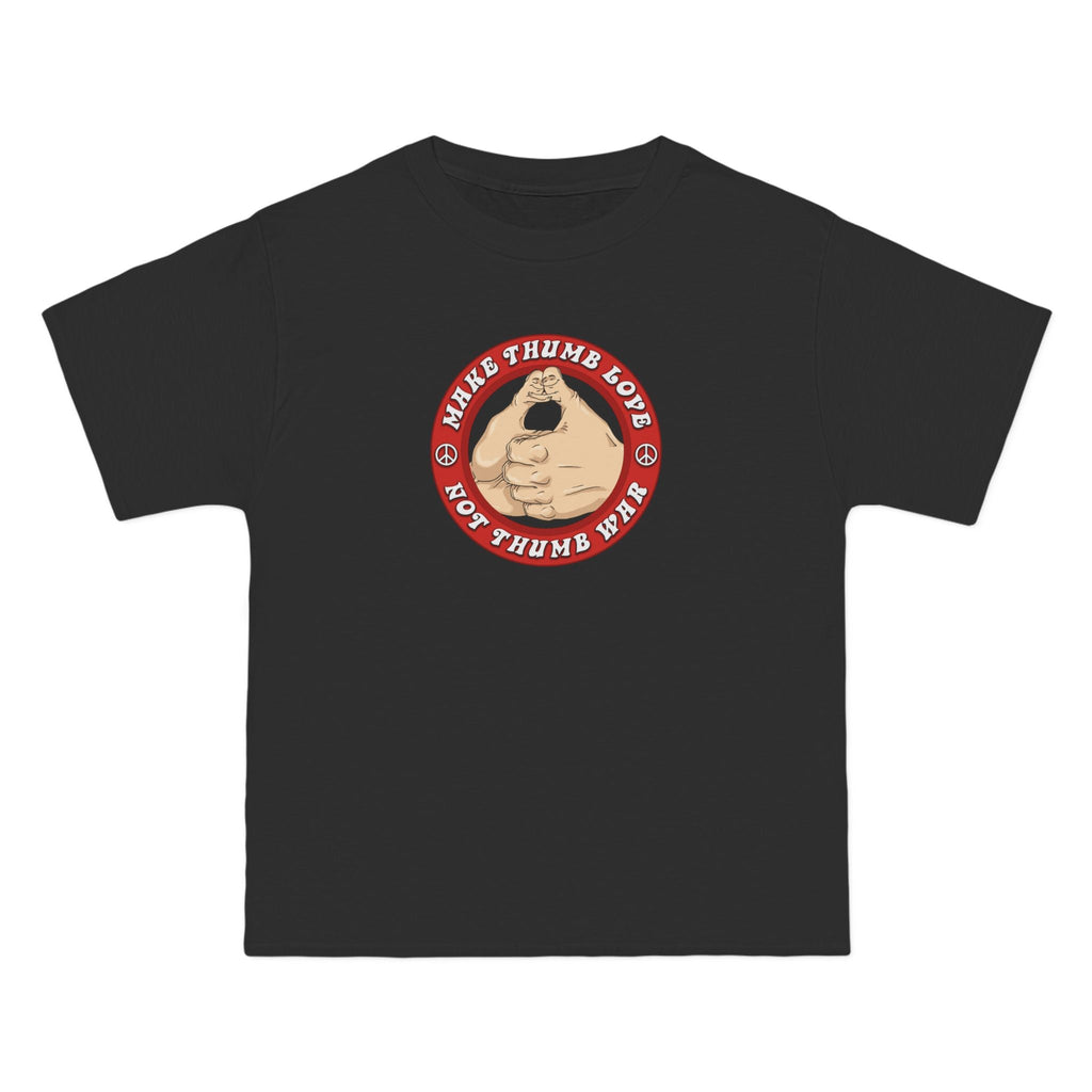 Make Thumb Love - Not Thumb War - Men's Heavyweight T-Shirt