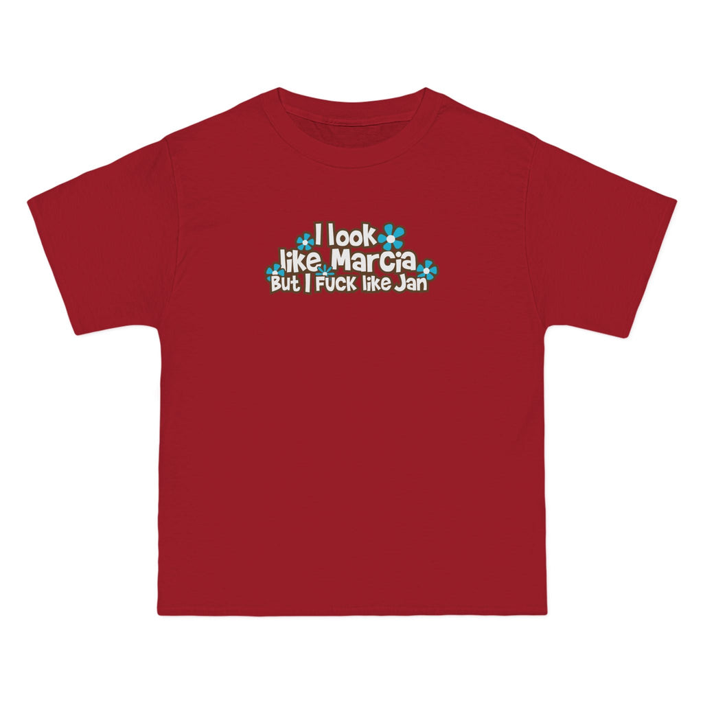I Look Like Marcia But I Fuck Like Jan - Men's Heavyweight T-Shirt