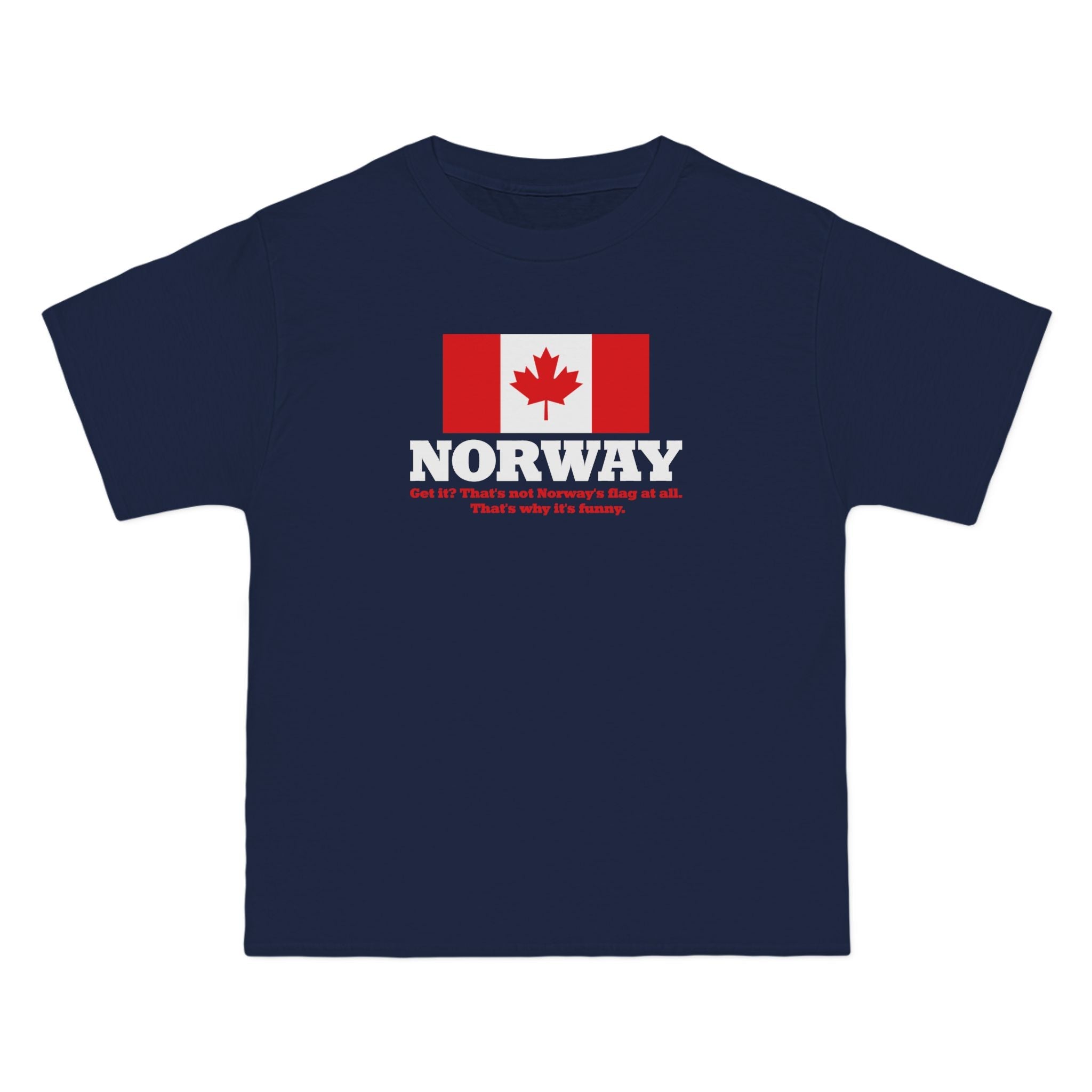 Norway - Get It? That's Not Norway's Flag At All. - Men's Heavyweight T-Shirt
