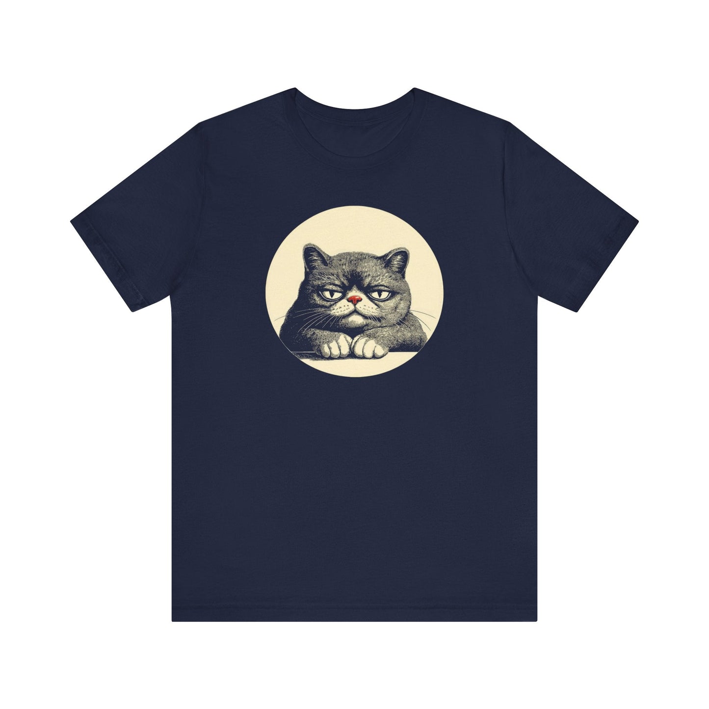 Grumpy Cat Graphic Tee Ã¢â‚¬â€œ Vintage Style Cat Lover Shirt Style001
