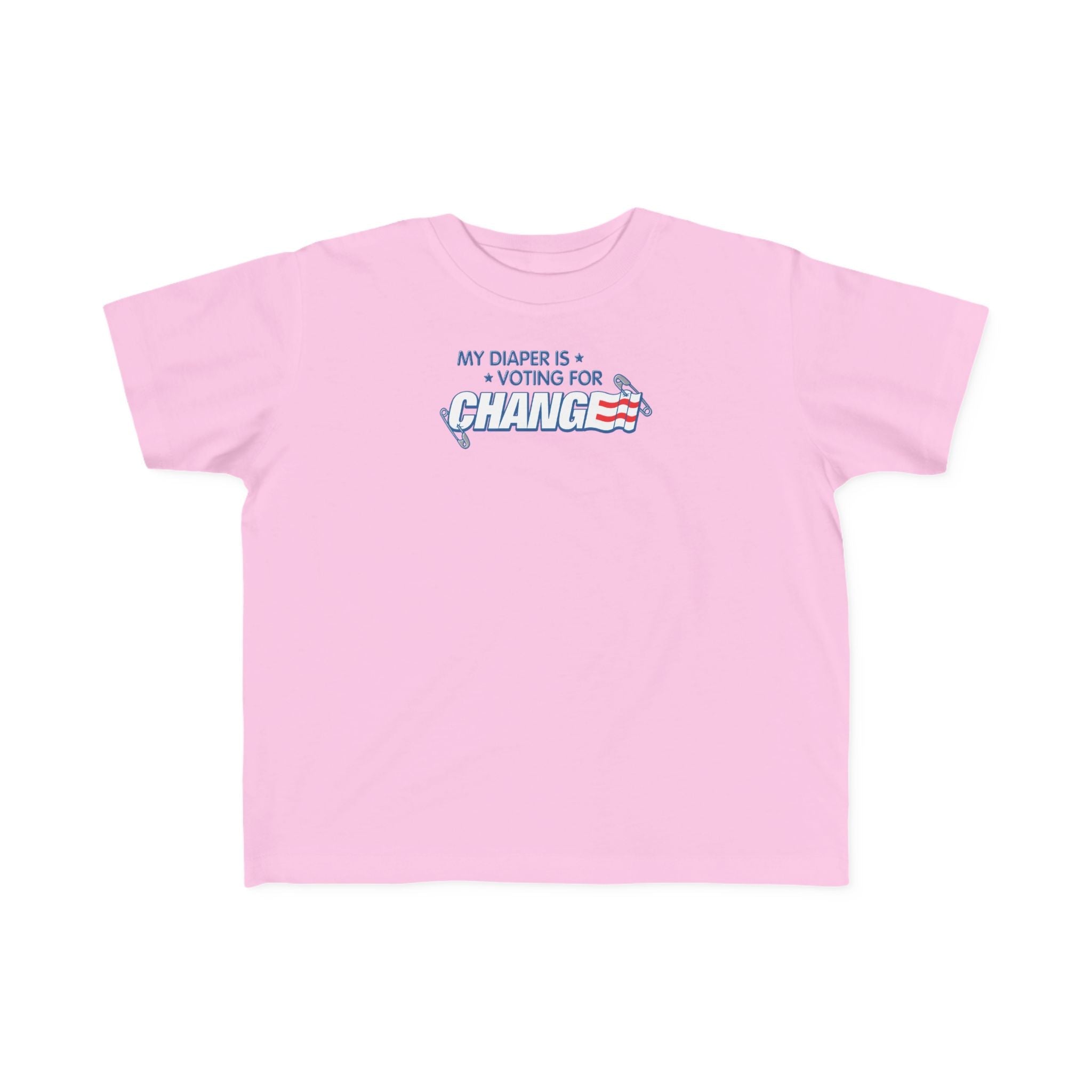 My Diaper Is Voting For Change - Toddler T-Shirt
