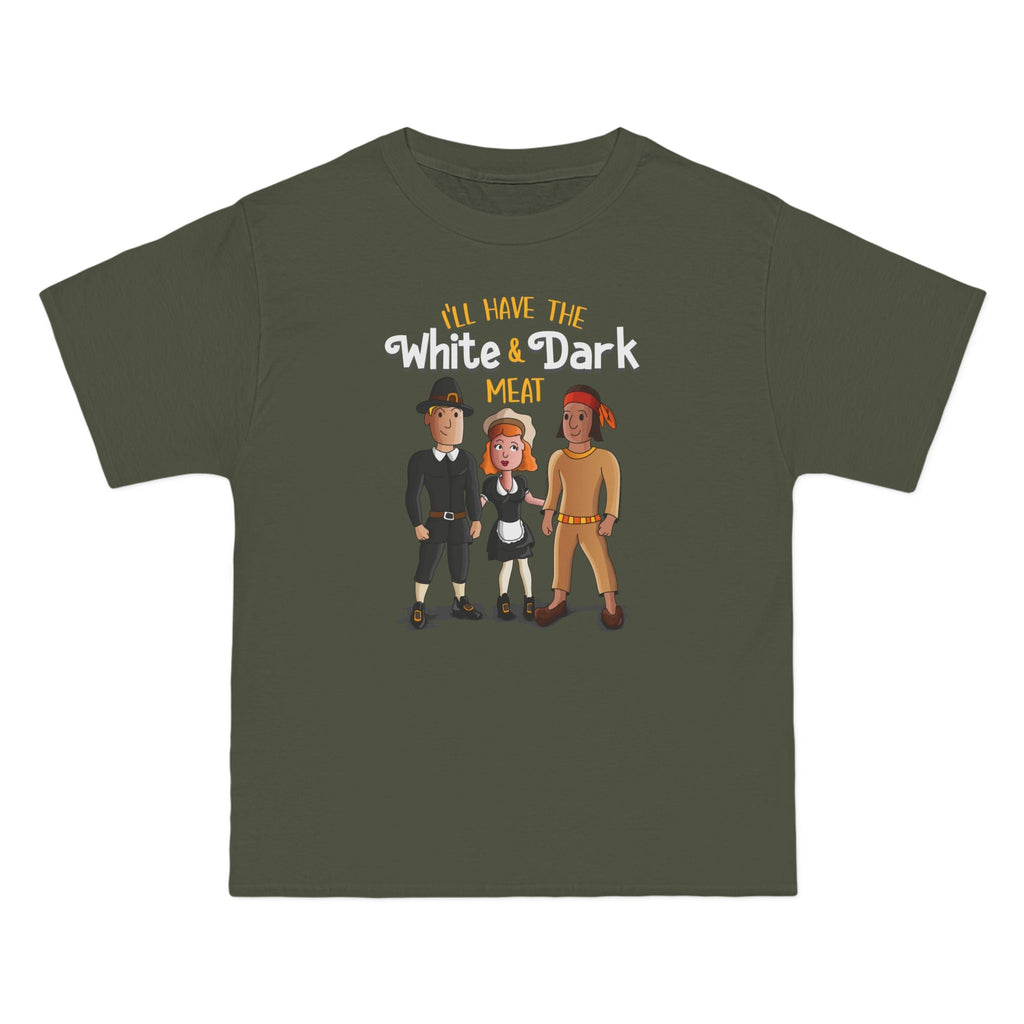 I'll Have The White And Dark Meat - Men's Heavyweight T-Shirt