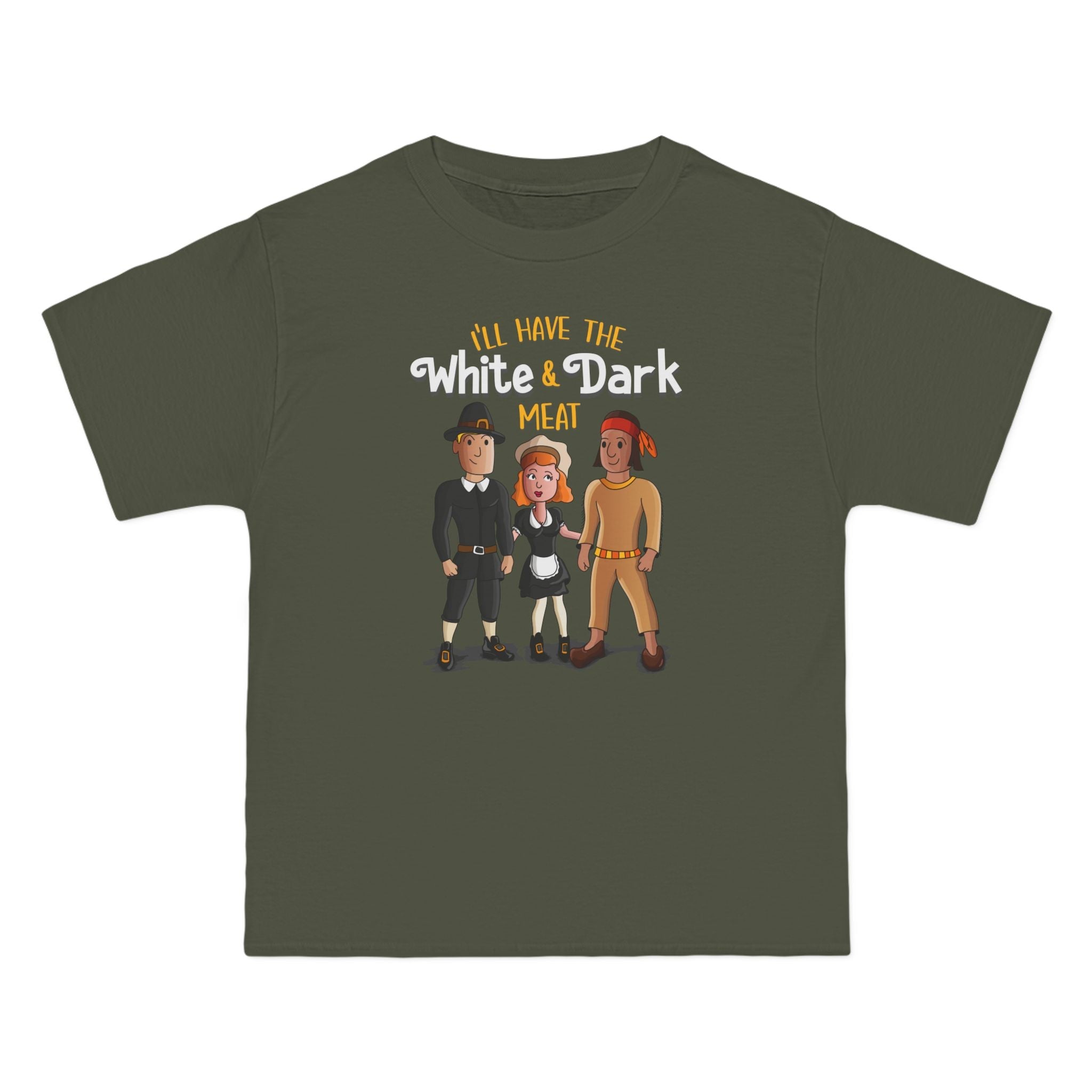 I'll Have The White And Dark Meat - Men's Heavyweight T-Shirt