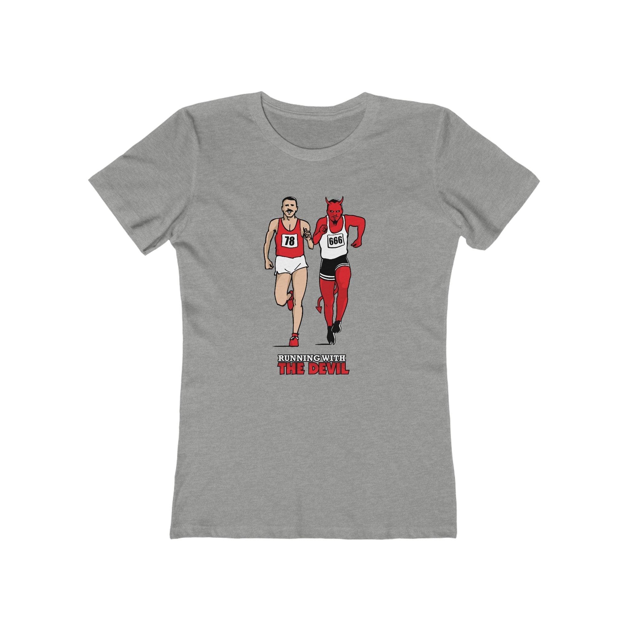 Running With The Devil - Women's T-Shirt