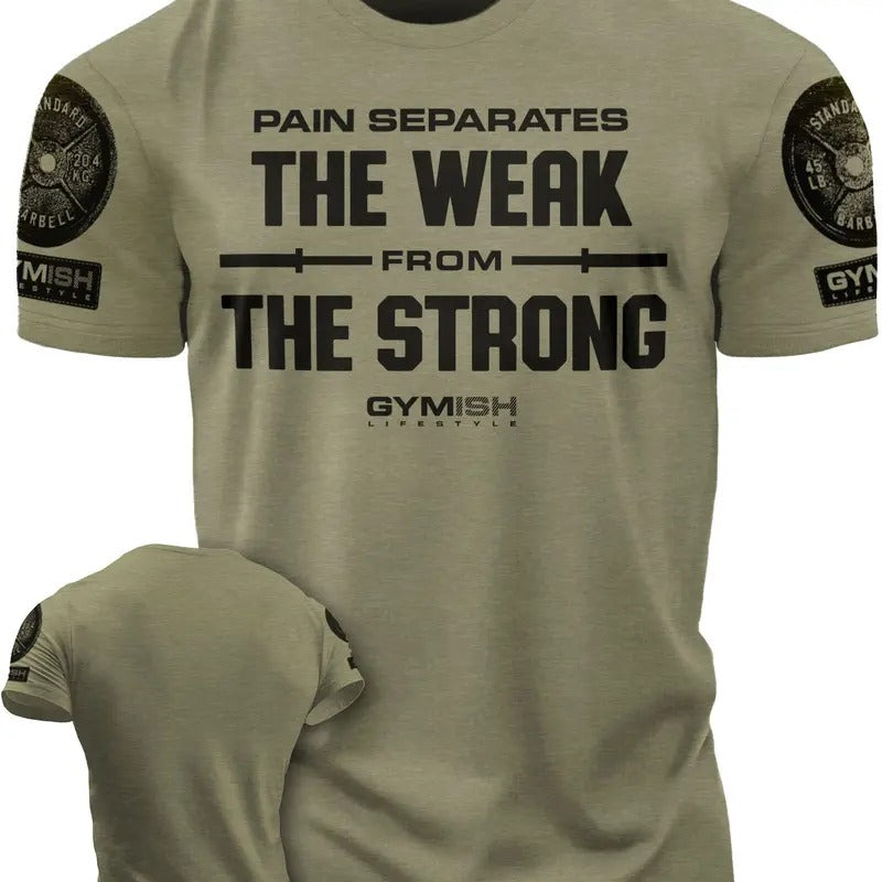 121. Weak From Strong Funny Motivational Workout Gym T-Shirt for Men Hoodie, Sweatshirt | UrbanDripWear.com