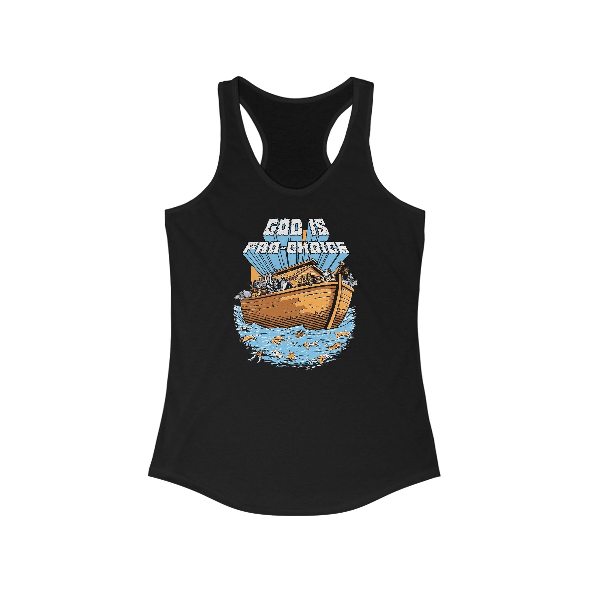 God Is Pro-Choice - Women’s Racerback Tank