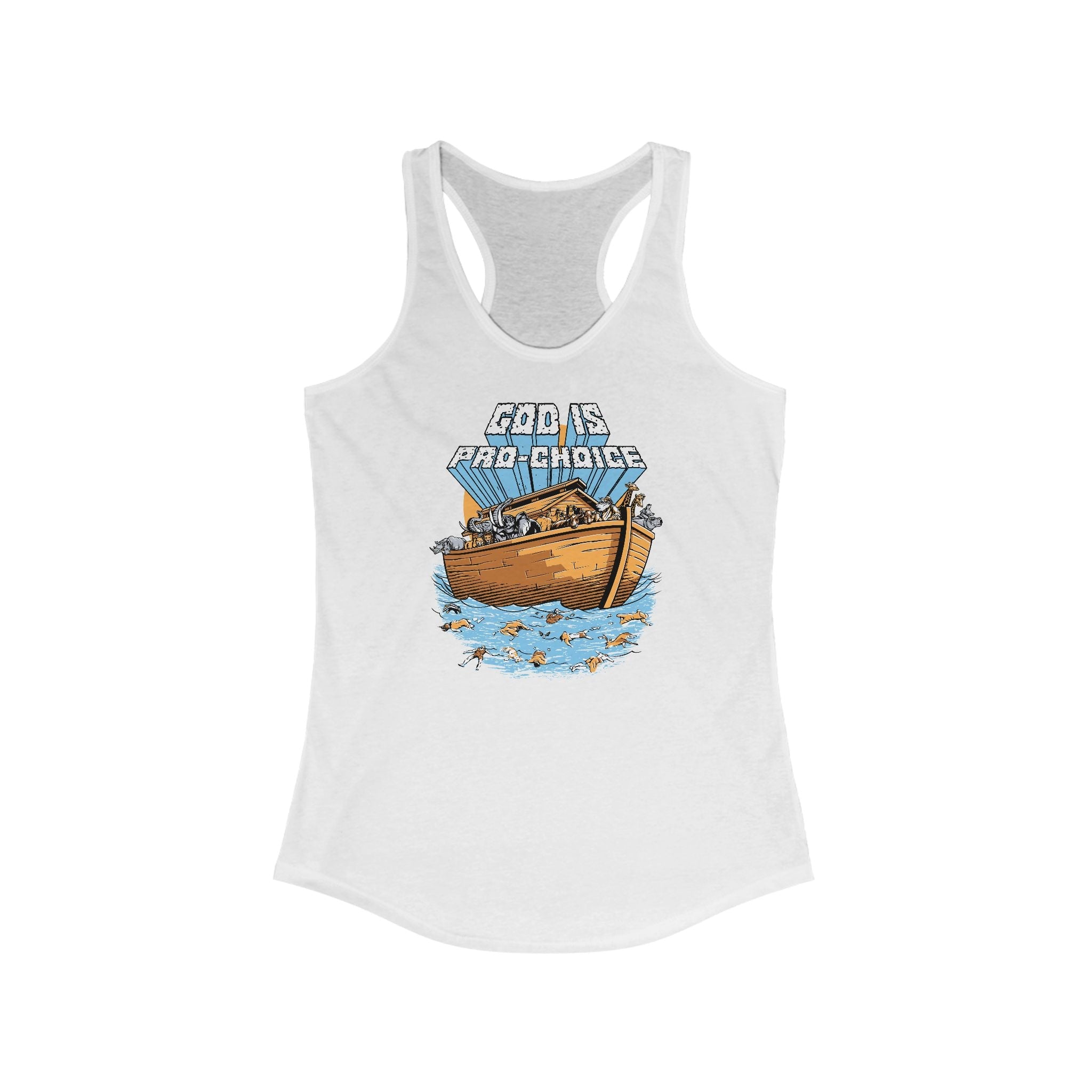 God Is Pro-Choice - Women’s Racerback Tank