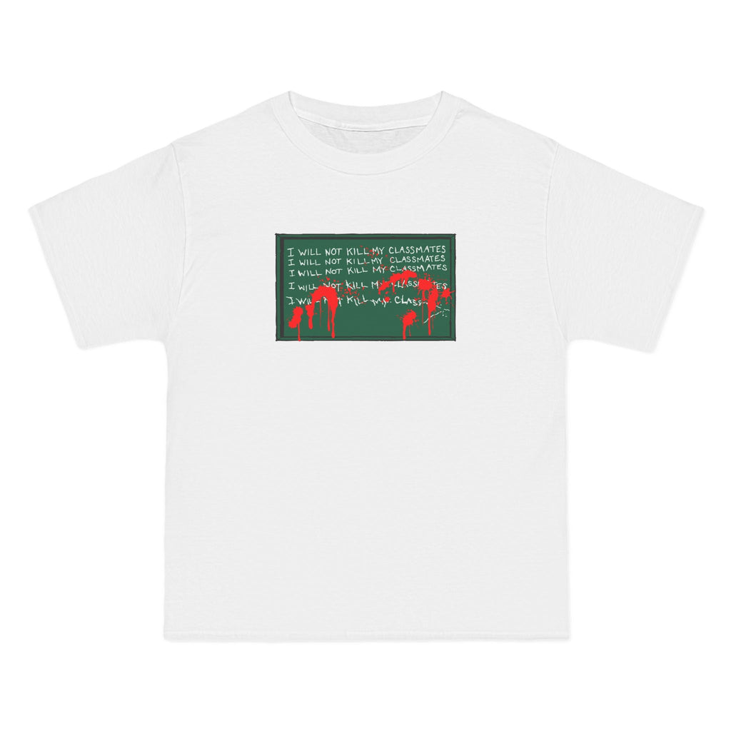 I Will Not Kill My Classmates - Men's Heavyweight T-Shirt