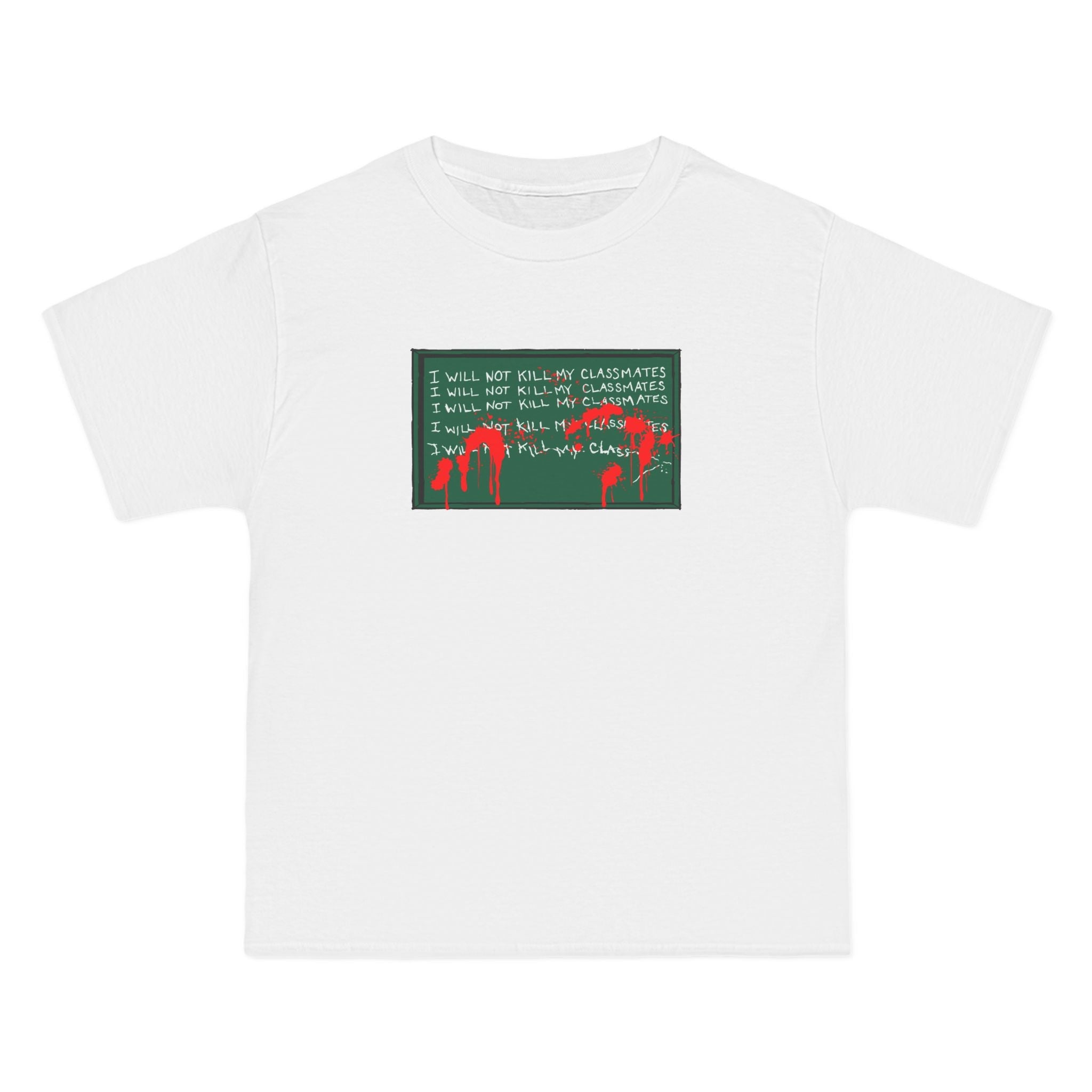 I Will Not Kill My Classmates - Men's Heavyweight T-Shirt