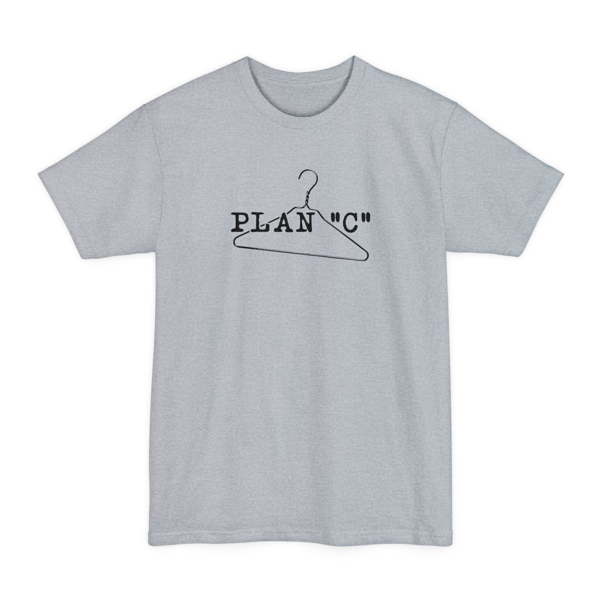 Plan "C" (Wire Hanger) - Men's Tall T-Shirt
