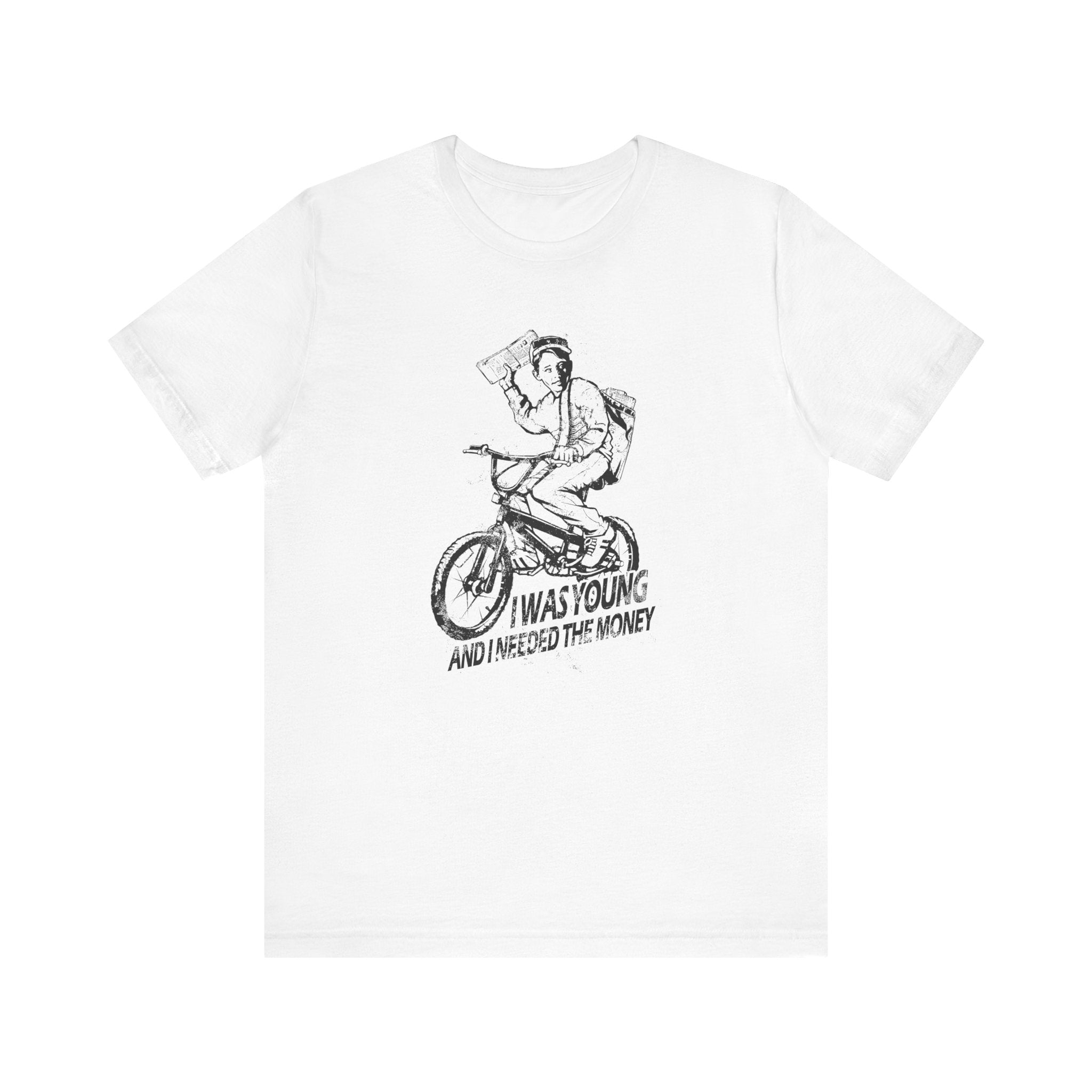 I Was Young And I Needed The Money (Paper Route) - Men's T-Shirt