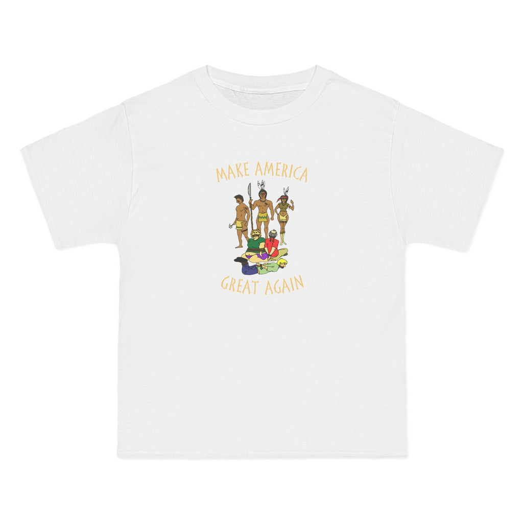 Make America Great Again (Native Americans) - Men's Heavyweight T-Shirt
