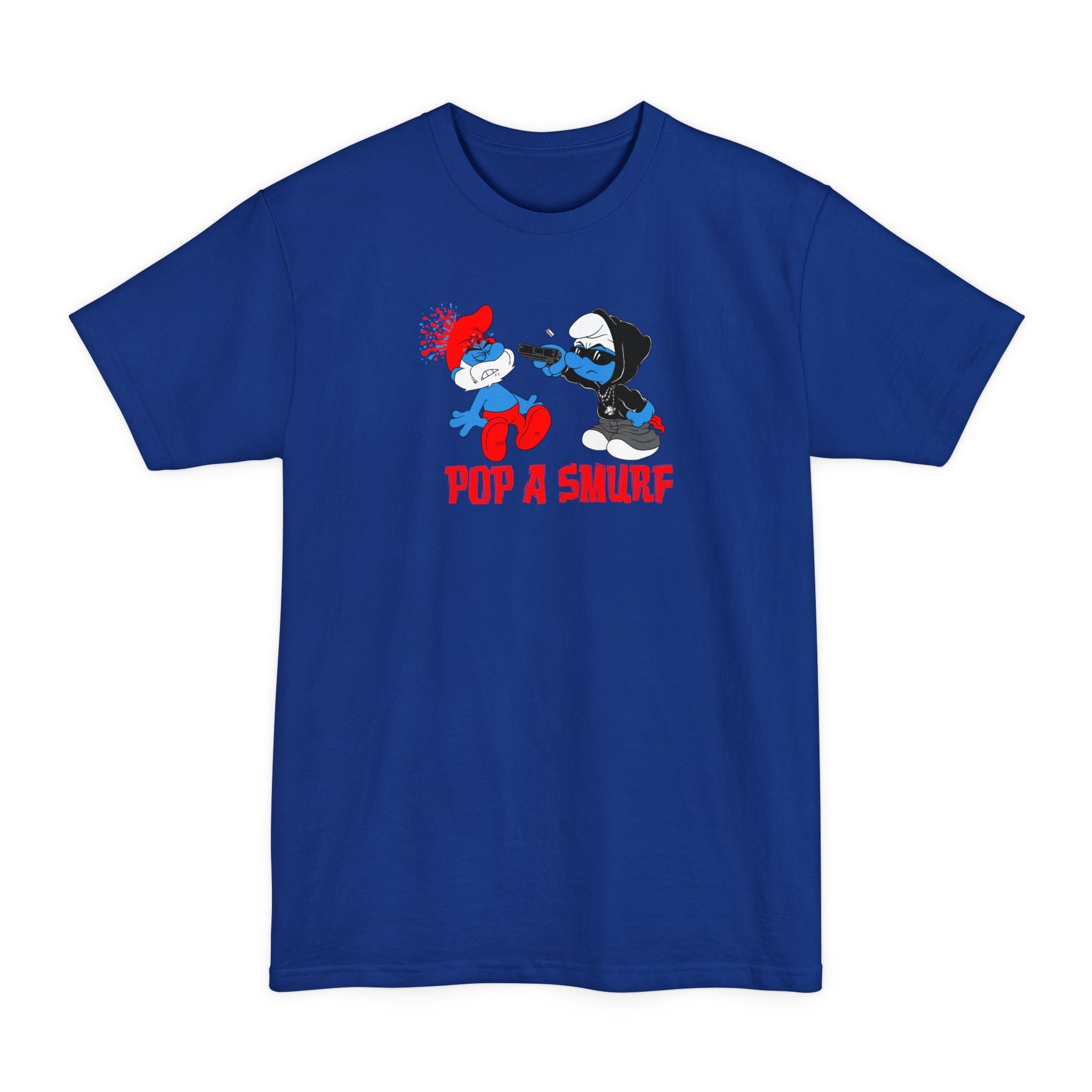 Pop A Smurf - Men's Tall T-Shirt