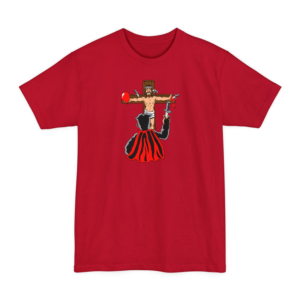Jesus/Magician/Knives - Men's Tall T-Shirt