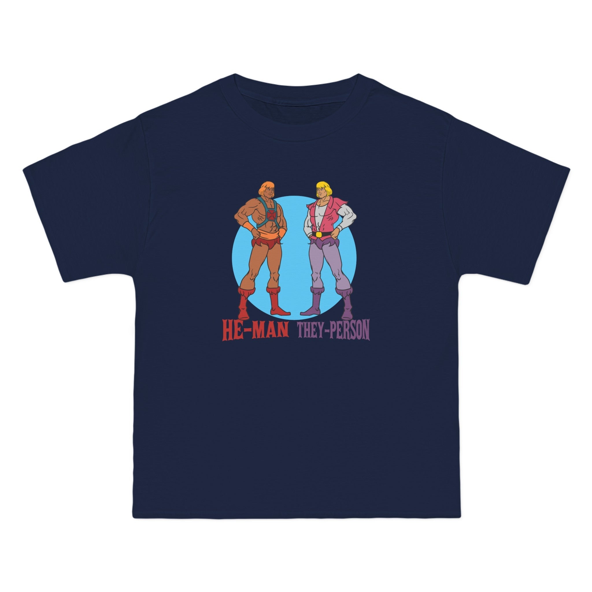 He-Man They-Person - Men's Heavyweight T-Shirt