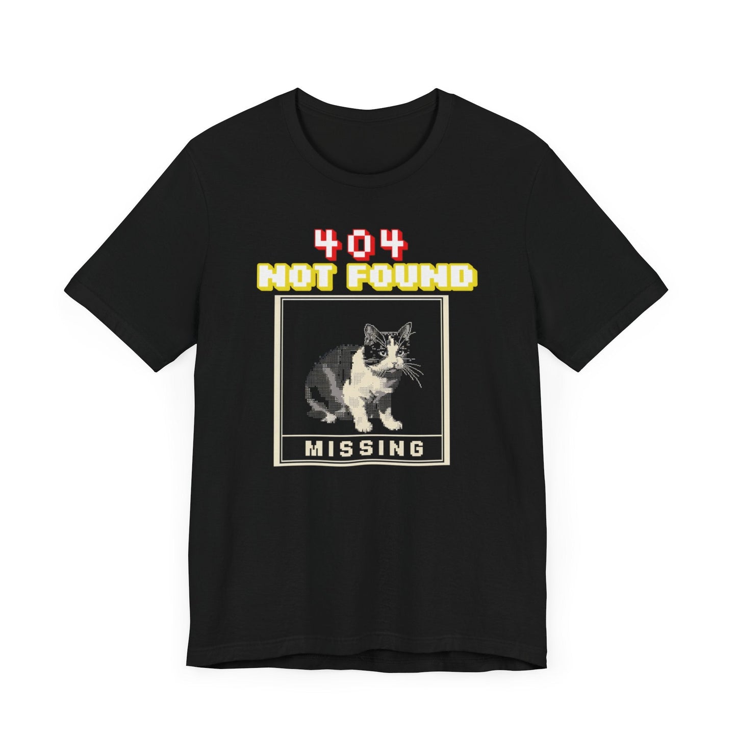 404 Not Found Cat T-Shirt