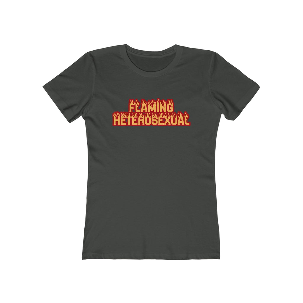 Flaming Heterosexual - Women's T-Shirt