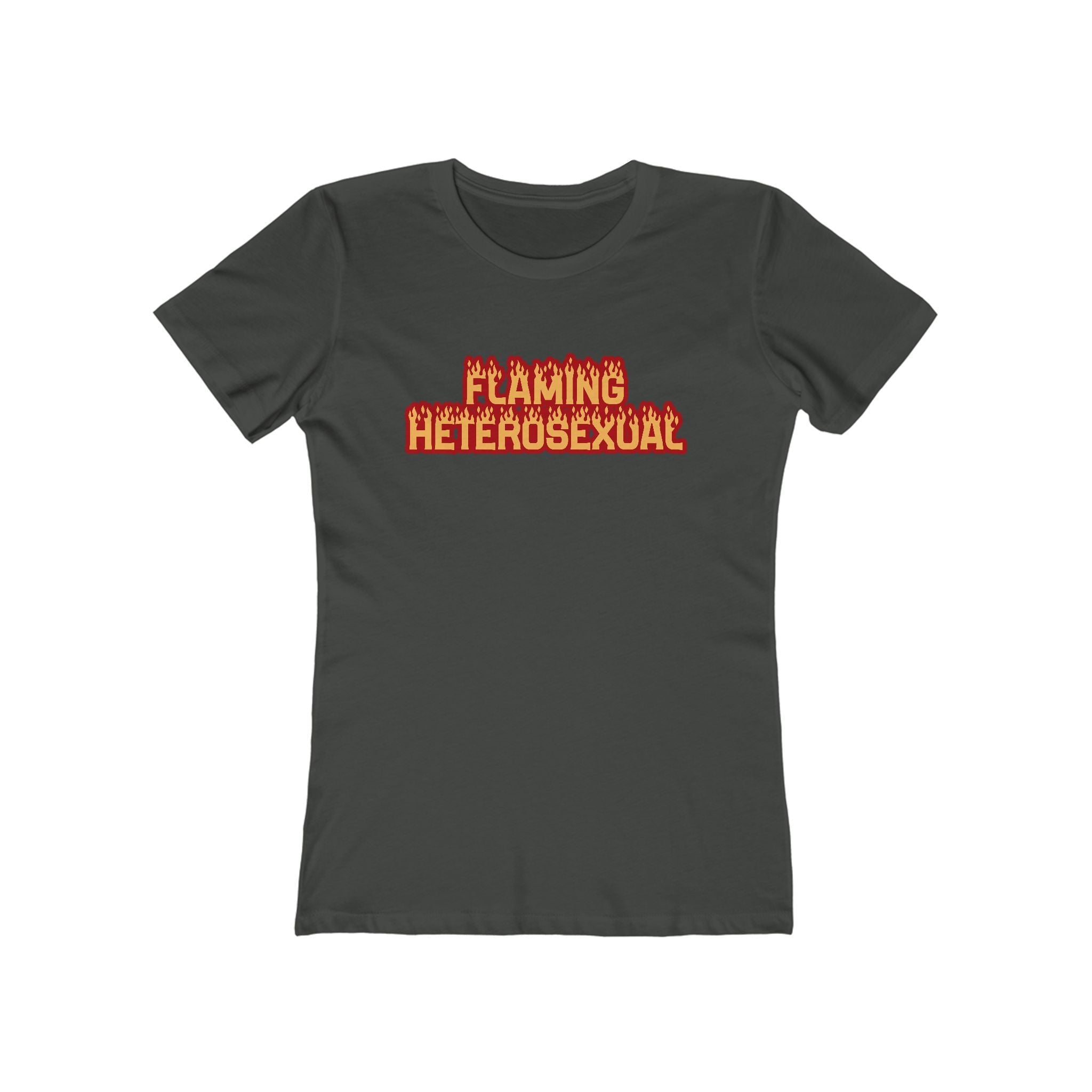 Flaming Heterosexual - Women's T-Shirt