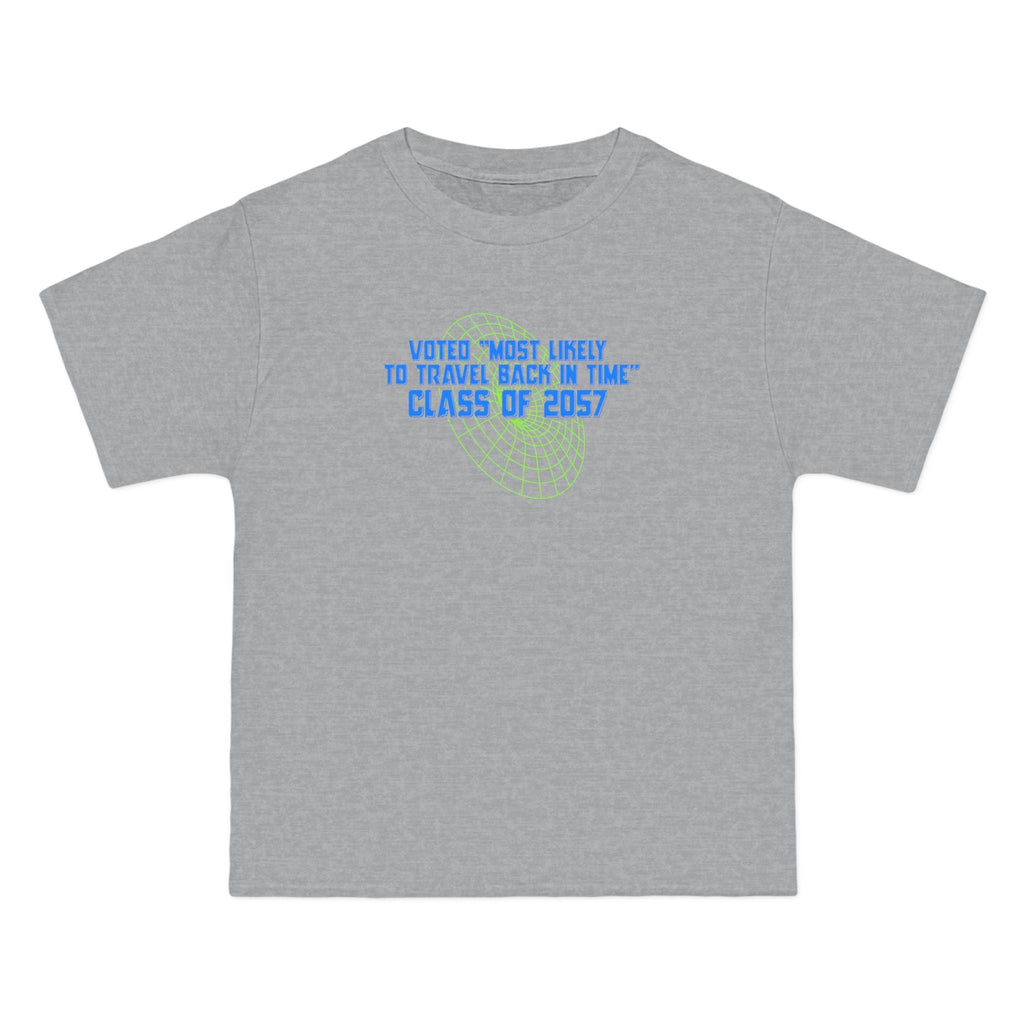 Voted "Most Likely To Travel Back In Time" - Men's Heavyweight T-Shirt