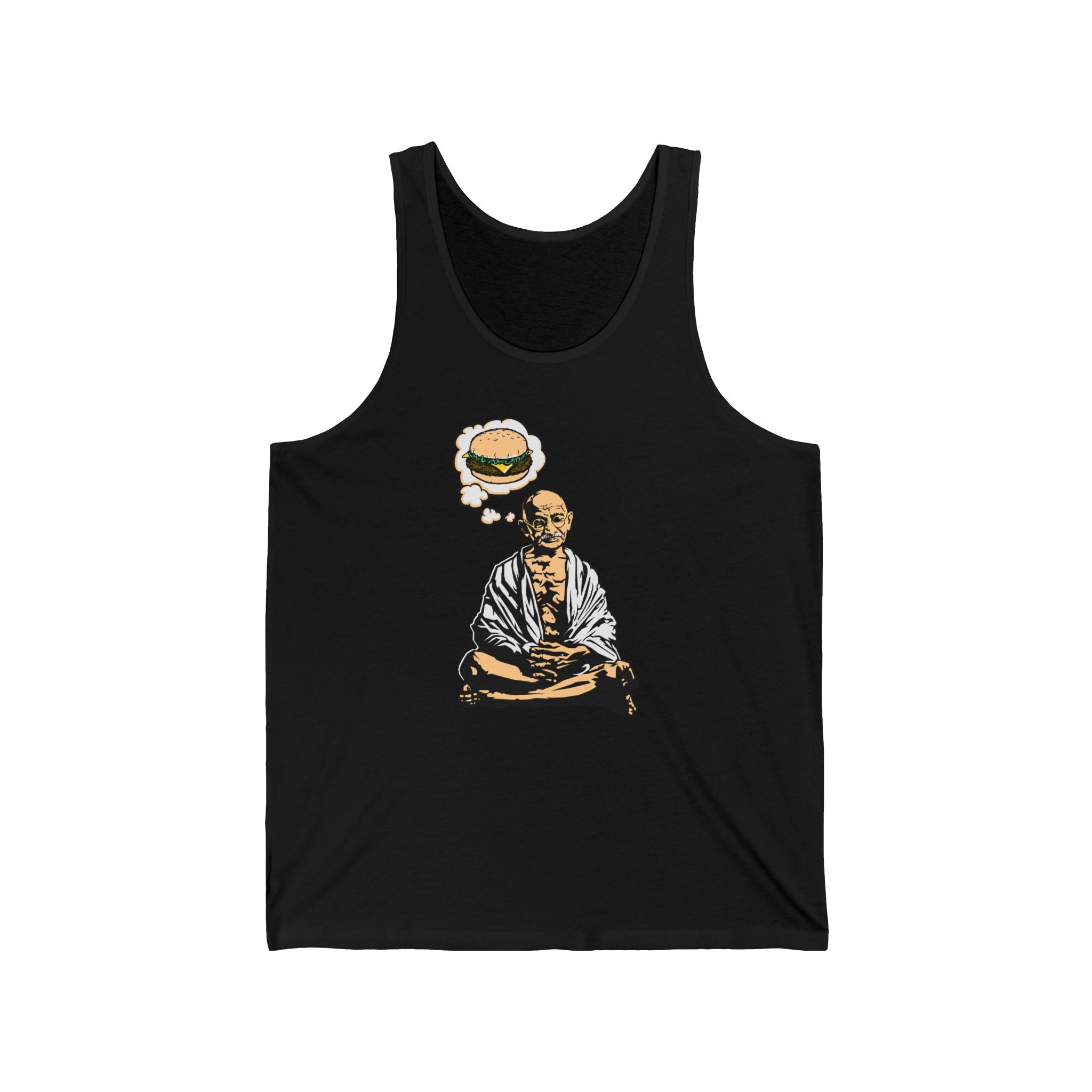 Gandhi Cheeseburger - Unisex Tank