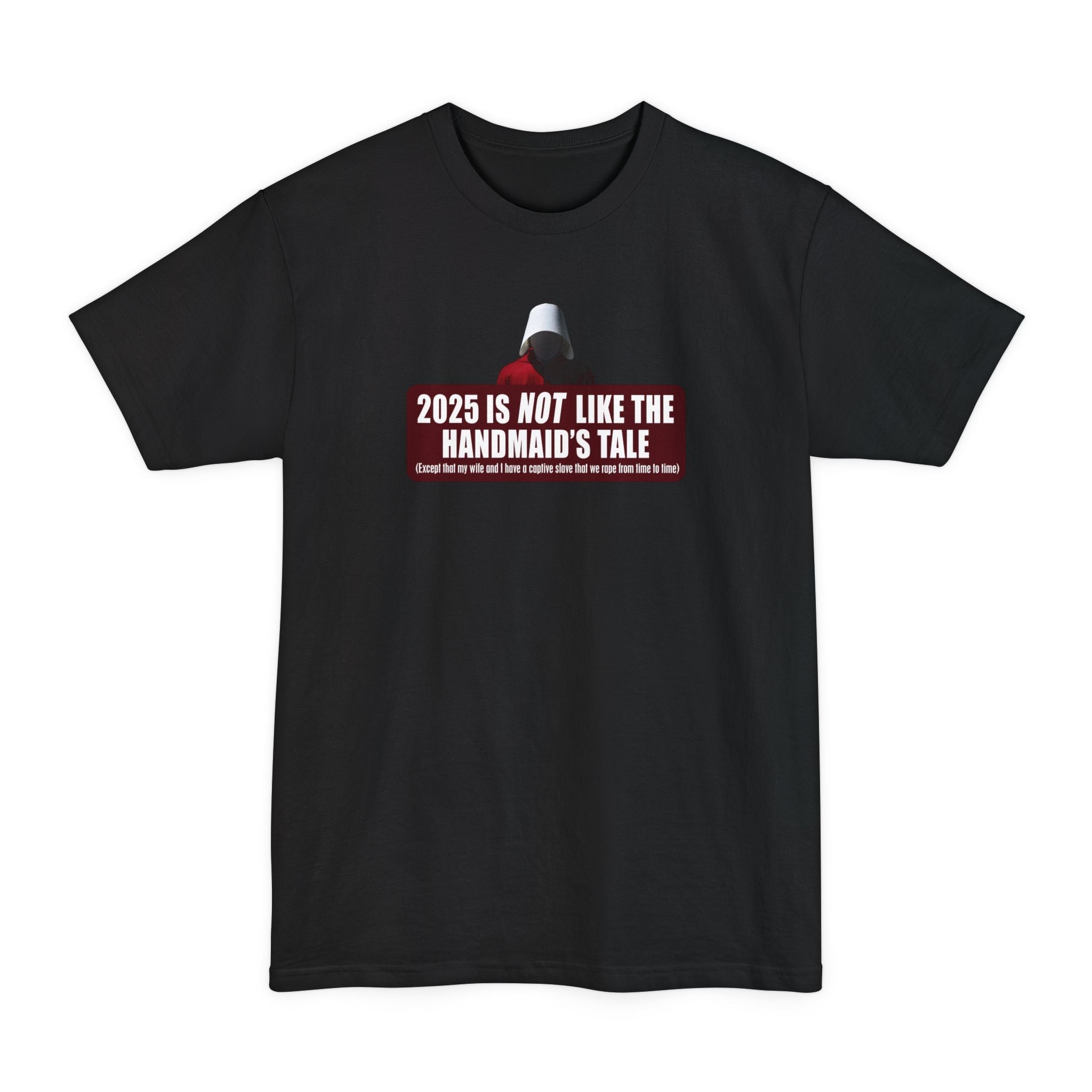 2025 is Not Like The Handmaid’s Tale - Men's Tall T-Shirt
