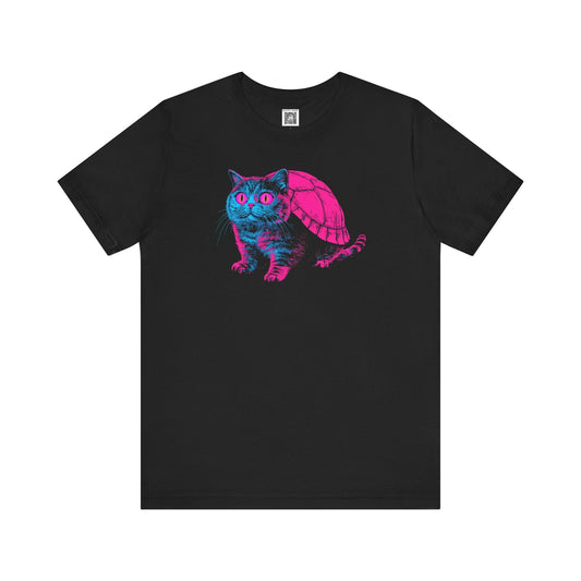 Cat Turtle Graphic Tee