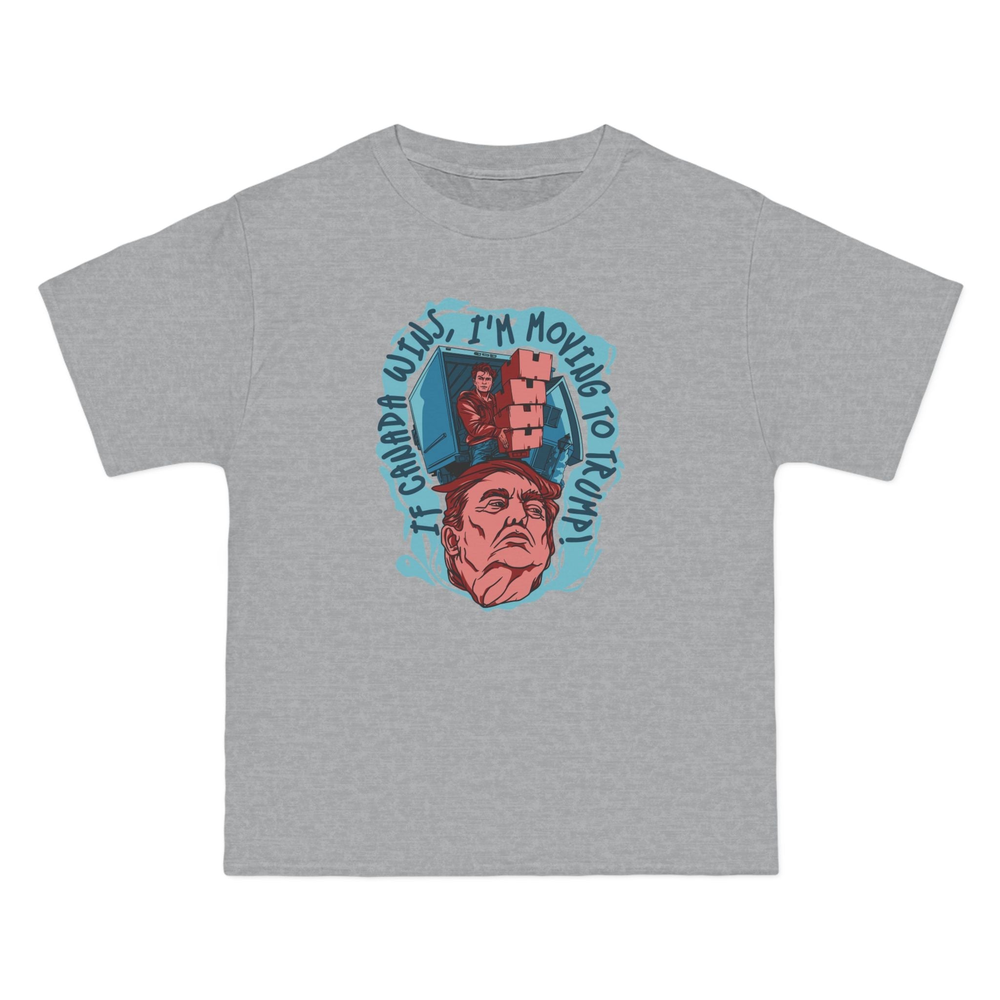 If Canada Wins I'm Moving To Trump - Men's Heavyweight T-Shirt