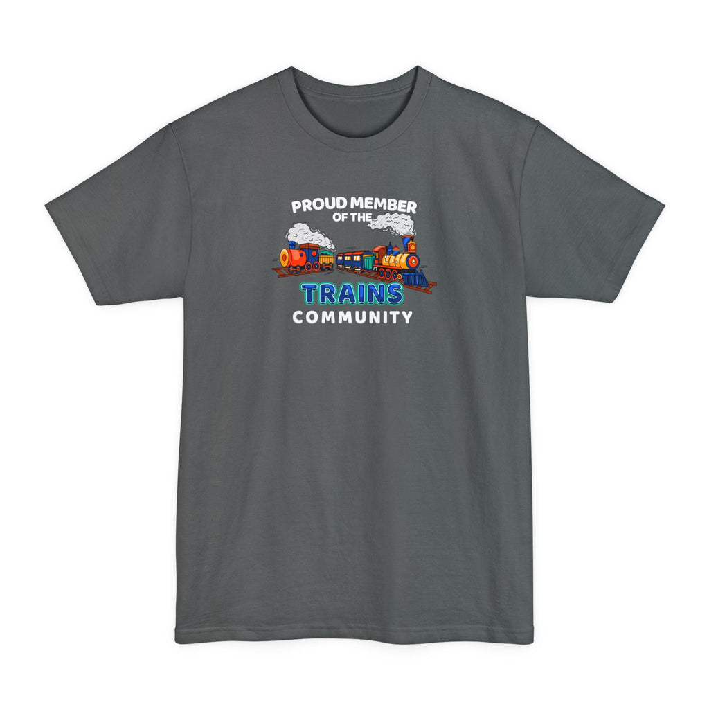 Proud Member Of The Trains Community - Men's Tall T-Shirt