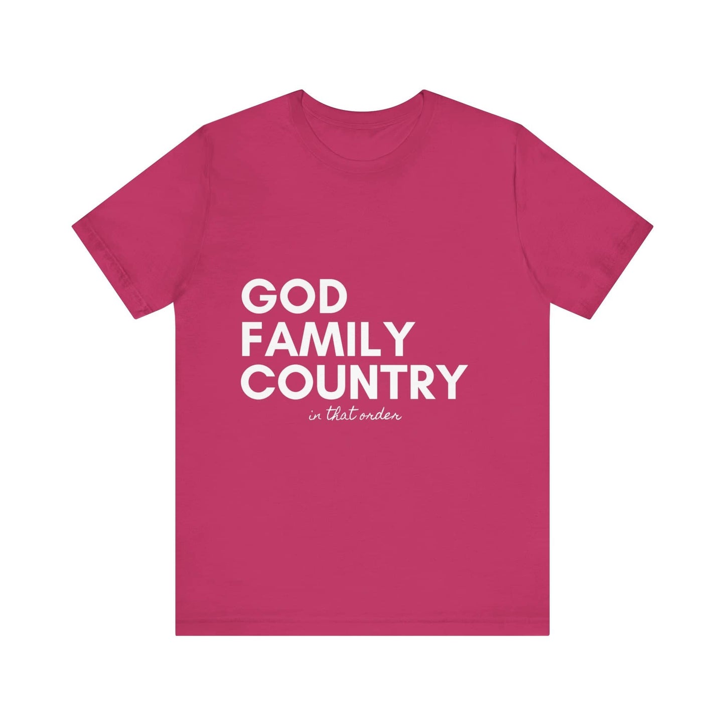 Foundational Values Tee Unisex Jersey Short Sleeve Tee