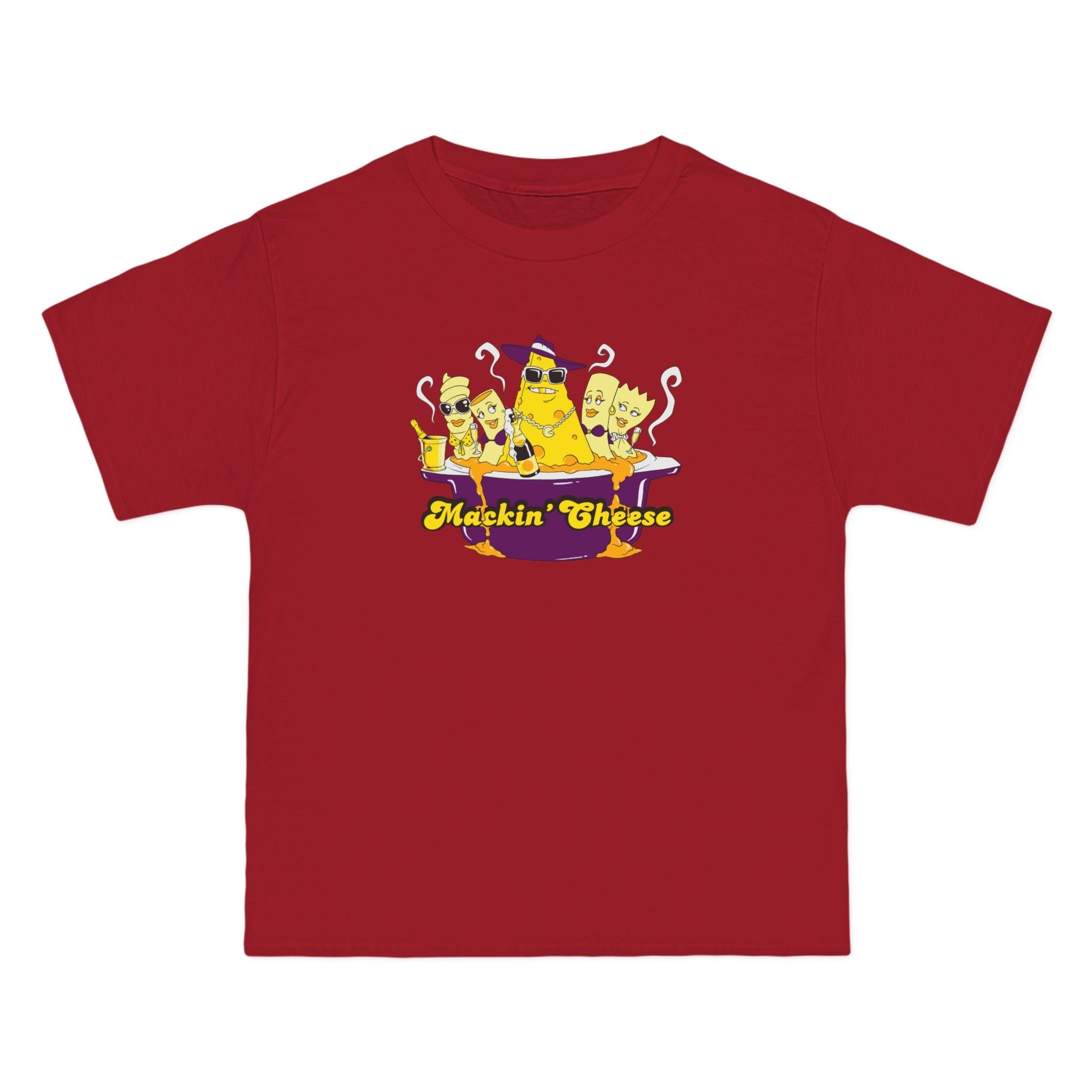 Mackin' Cheese - Men's Heavyweight T-Shirt