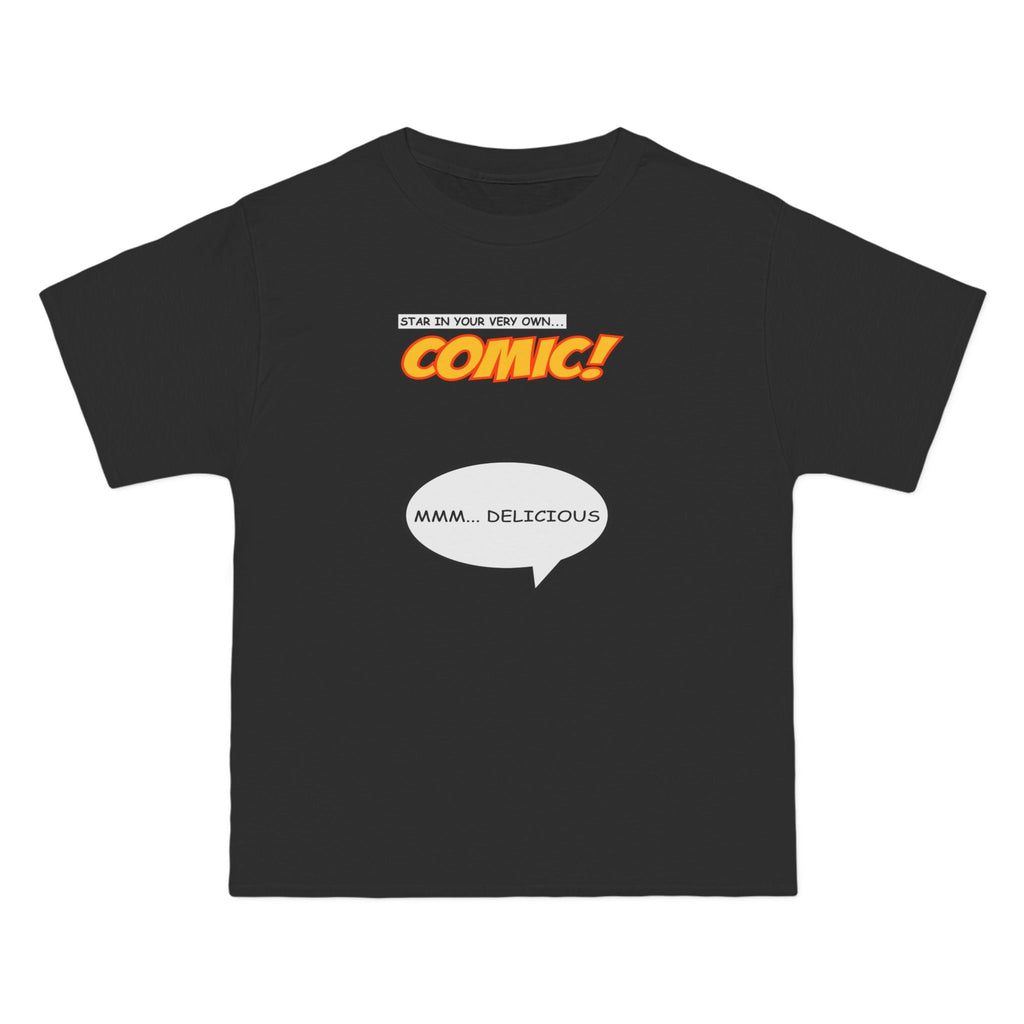 Star In Your Very Own Comic (Mmm... Delicious) - Men's Heavyweight T-Shirt