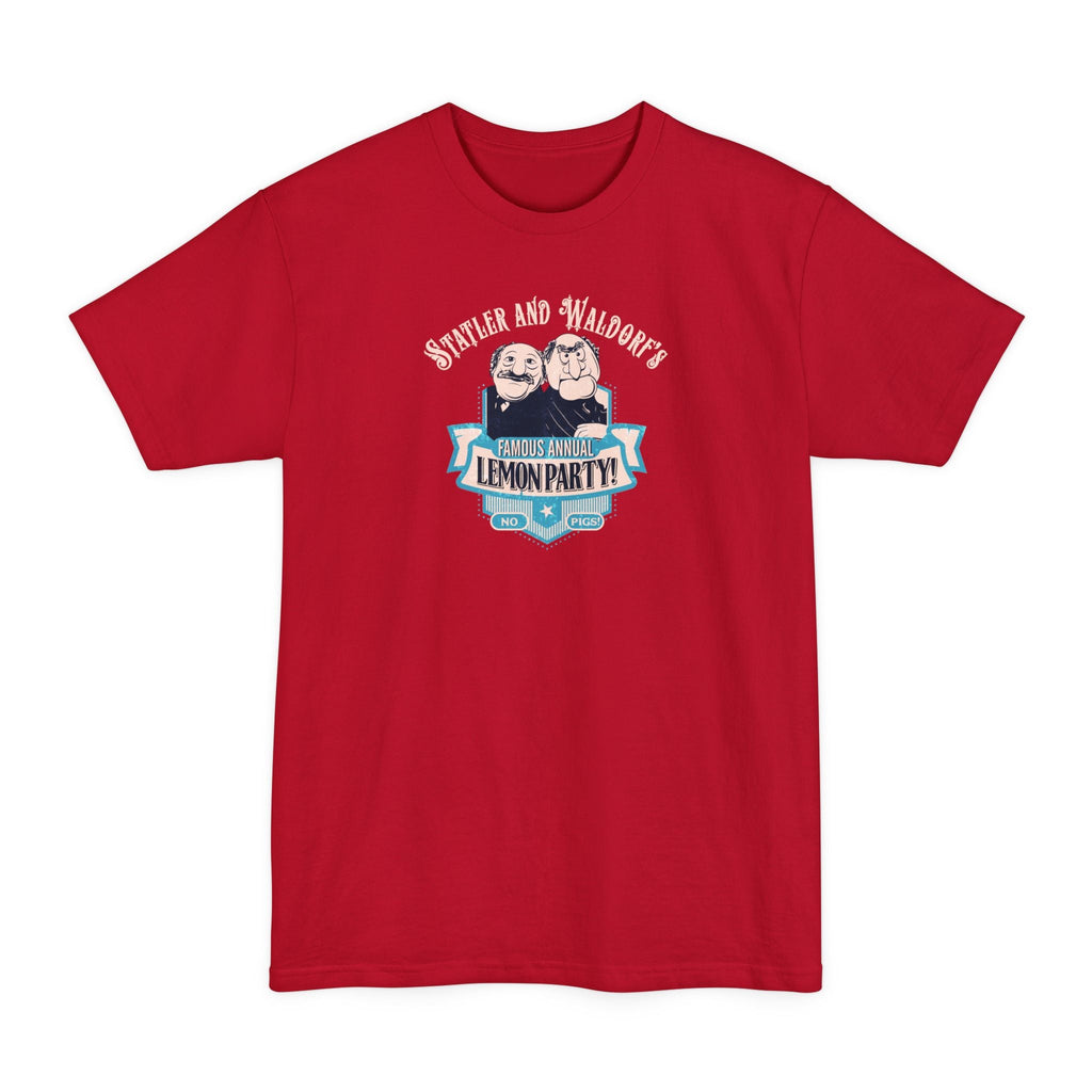 Statler And Waldorf's Famous Annual Lemon Party! (The Muppets) - Men's Tall T-Shirt