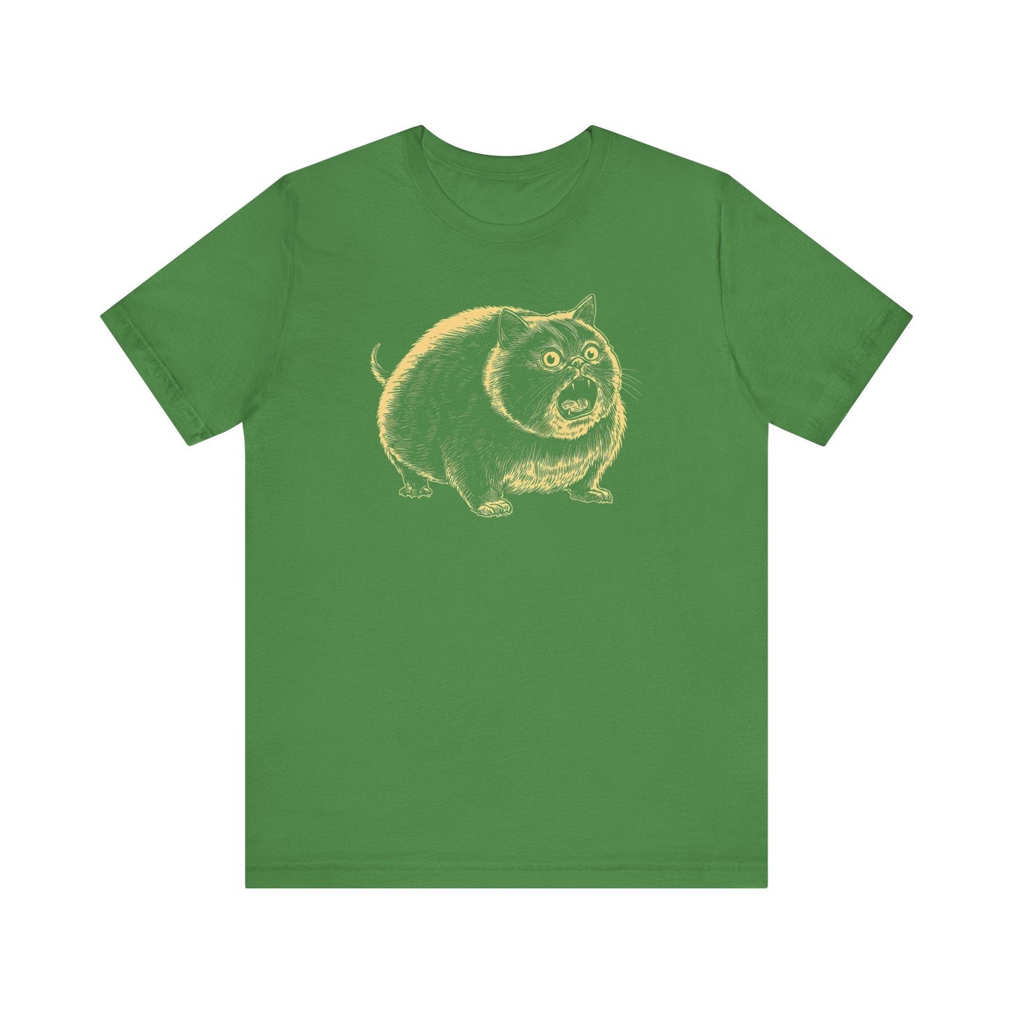 Startled Cat T-Shirt Ã¢â‚¬â€œ Funny Cat Lover Graphic Tee