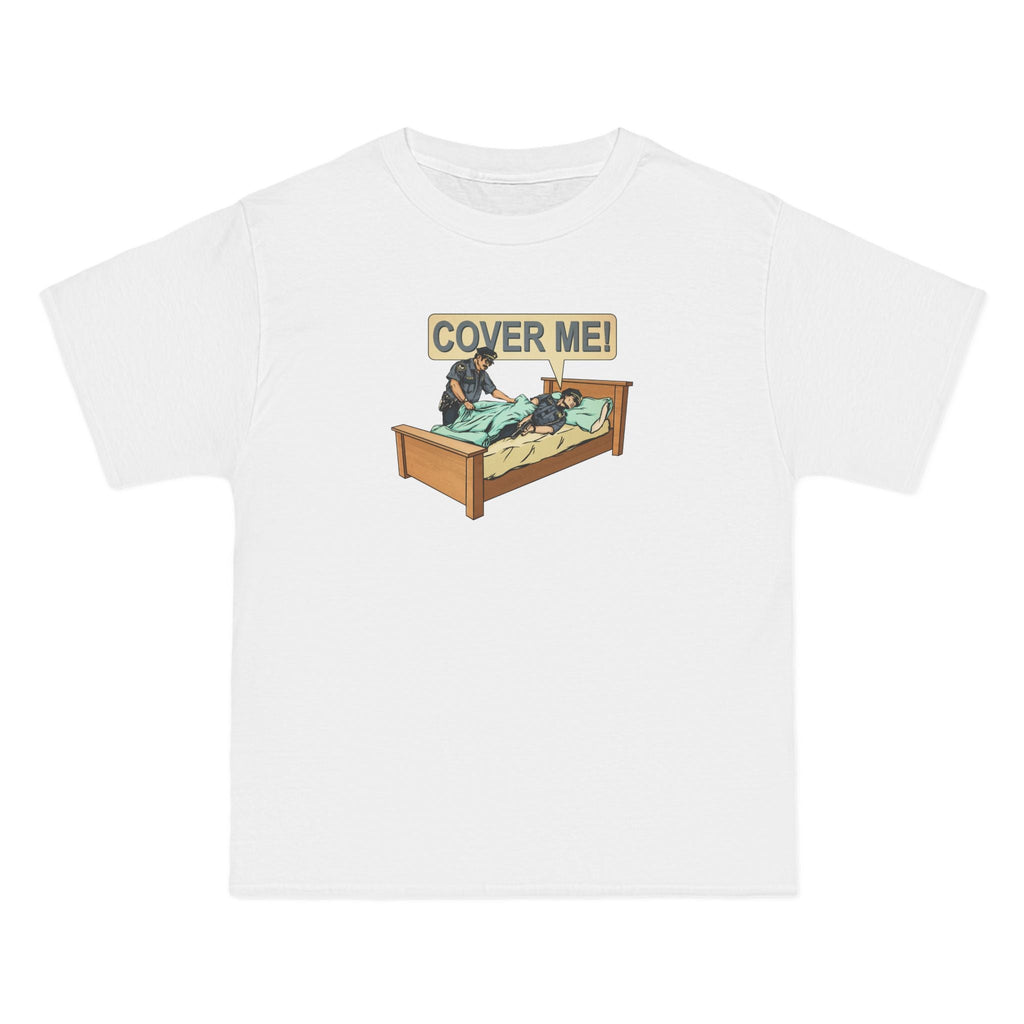 Cover Me! - Men's Heavyweight T-Shirt