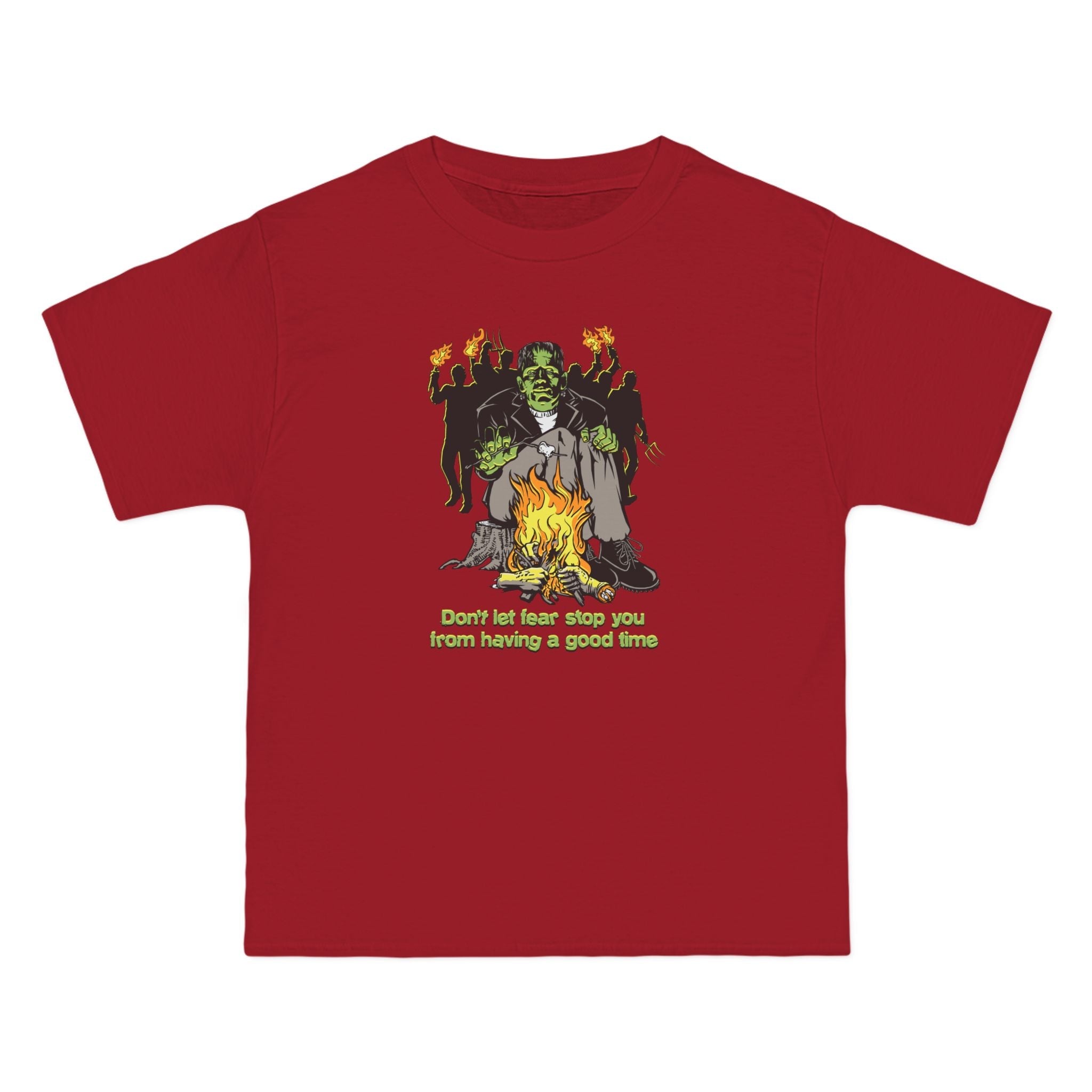 Don't Let Fear Stop You From Having A Good Time - Men's Heavyweight T-Shirt