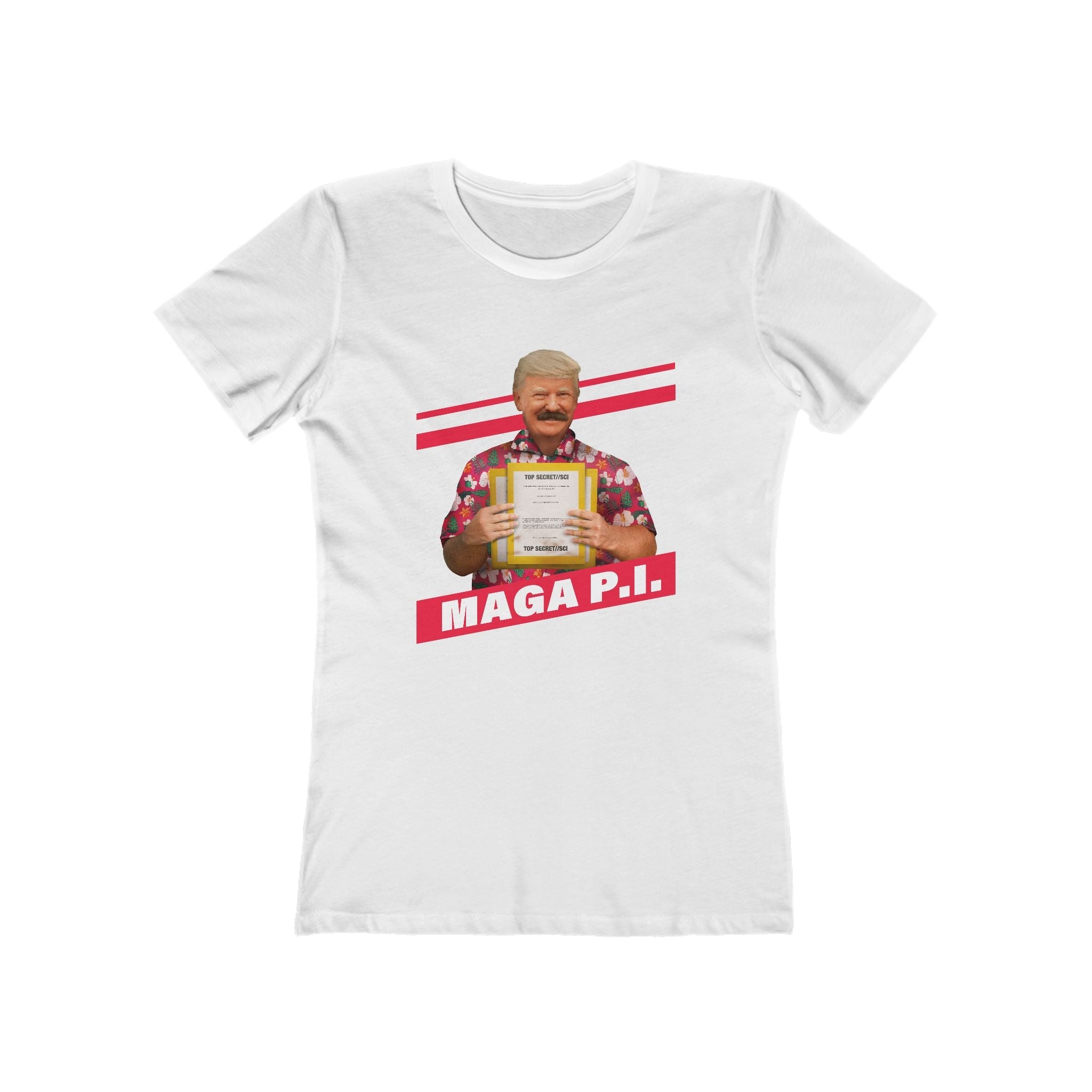 Maga P.I. (Donald Trump) - Women's T-Shirt