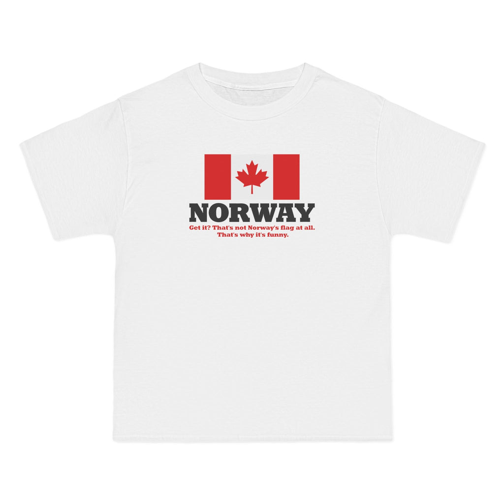 Norway - Get It? That's Not Norway's Flag At All. - Men's Heavyweight T-Shirt