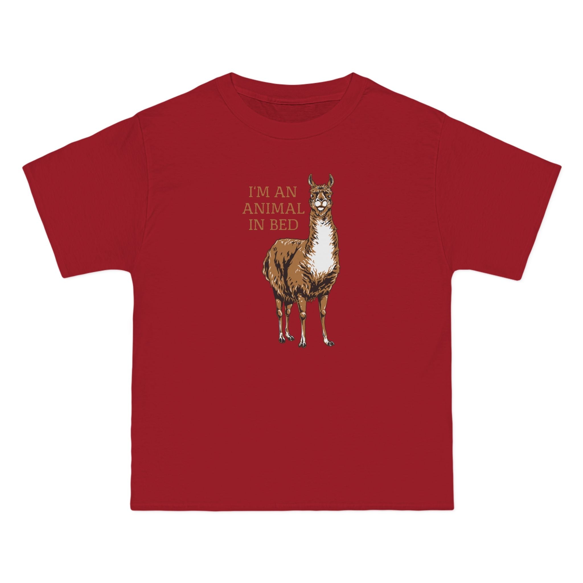 I'm An Animal In Bed - Men's Heavyweight T-Shirt