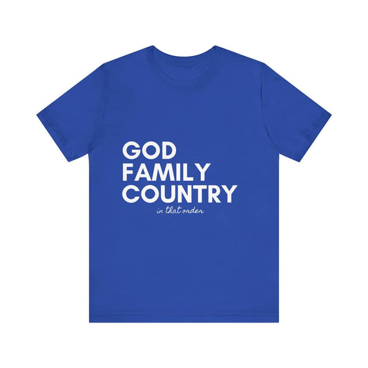 Foundational Values Tee Unisex Jersey Short Sleeve Tee