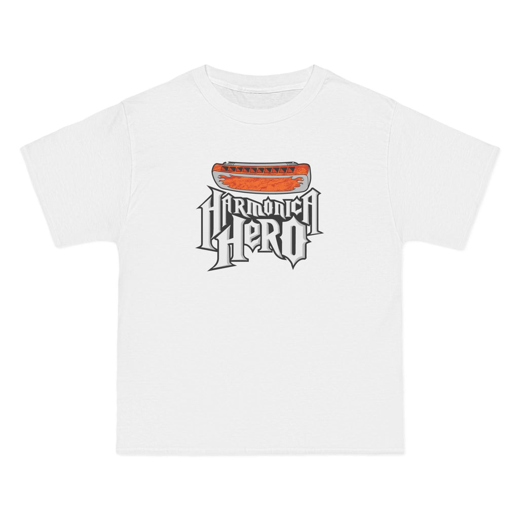 Harmonica Hero - Men's Heavyweight T-Shirt