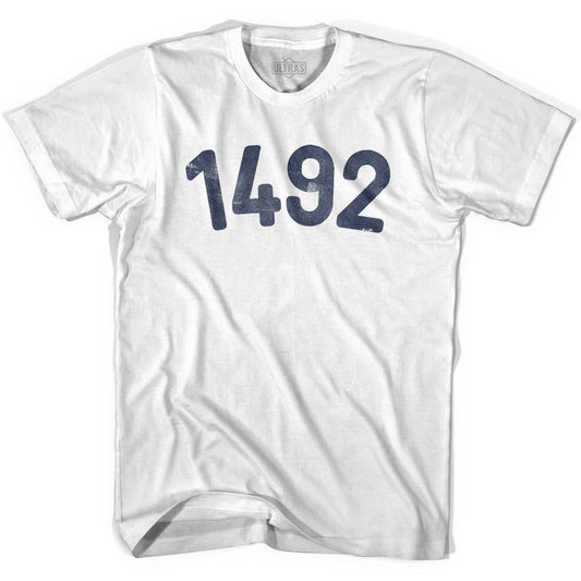 1492 Year Celebration Womens Cotton T-shirt Style001