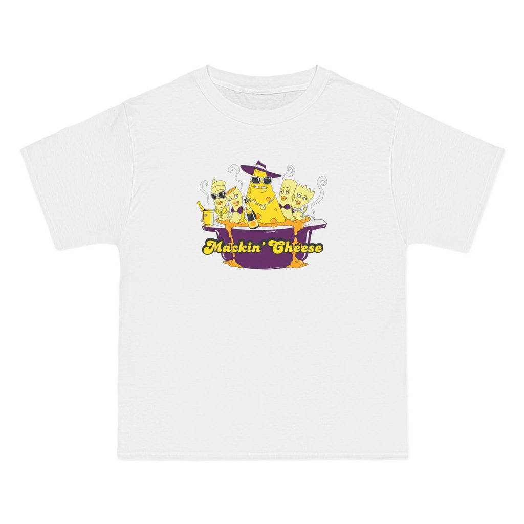 Mackin' Cheese - Men's Heavyweight T-Shirt