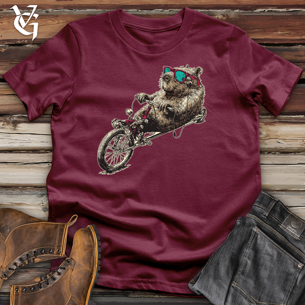 Capybara Racer Softstyle Tee