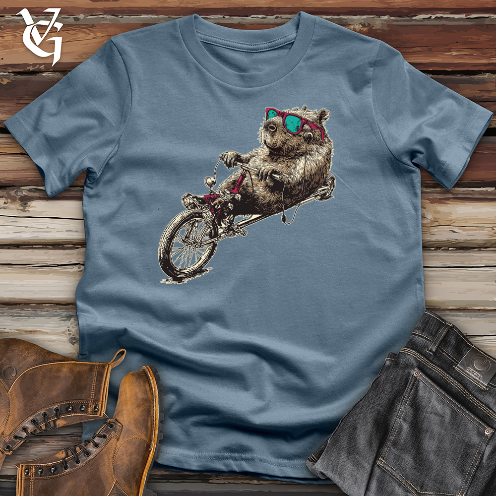 Capybara Racer Softstyle Tee