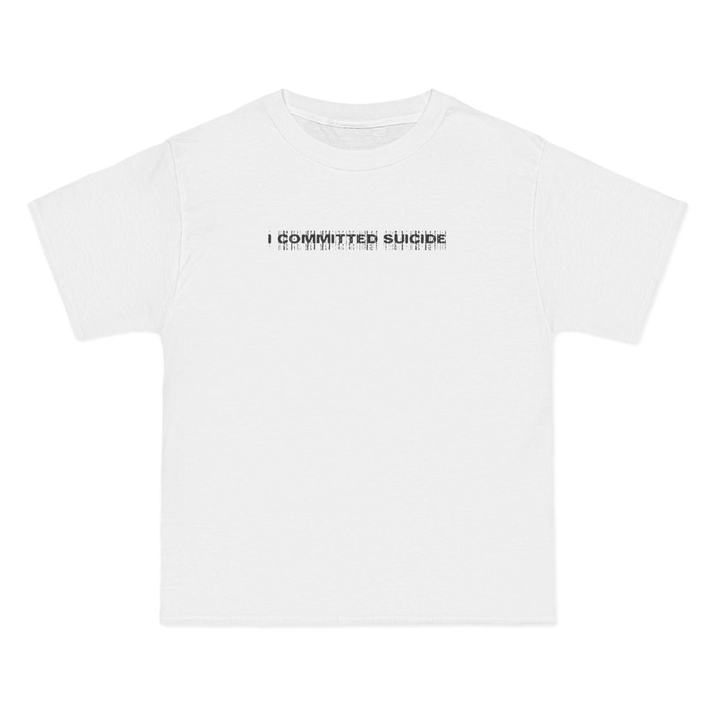 I Committed Suicide - Men's Heavyweight T-Shirt