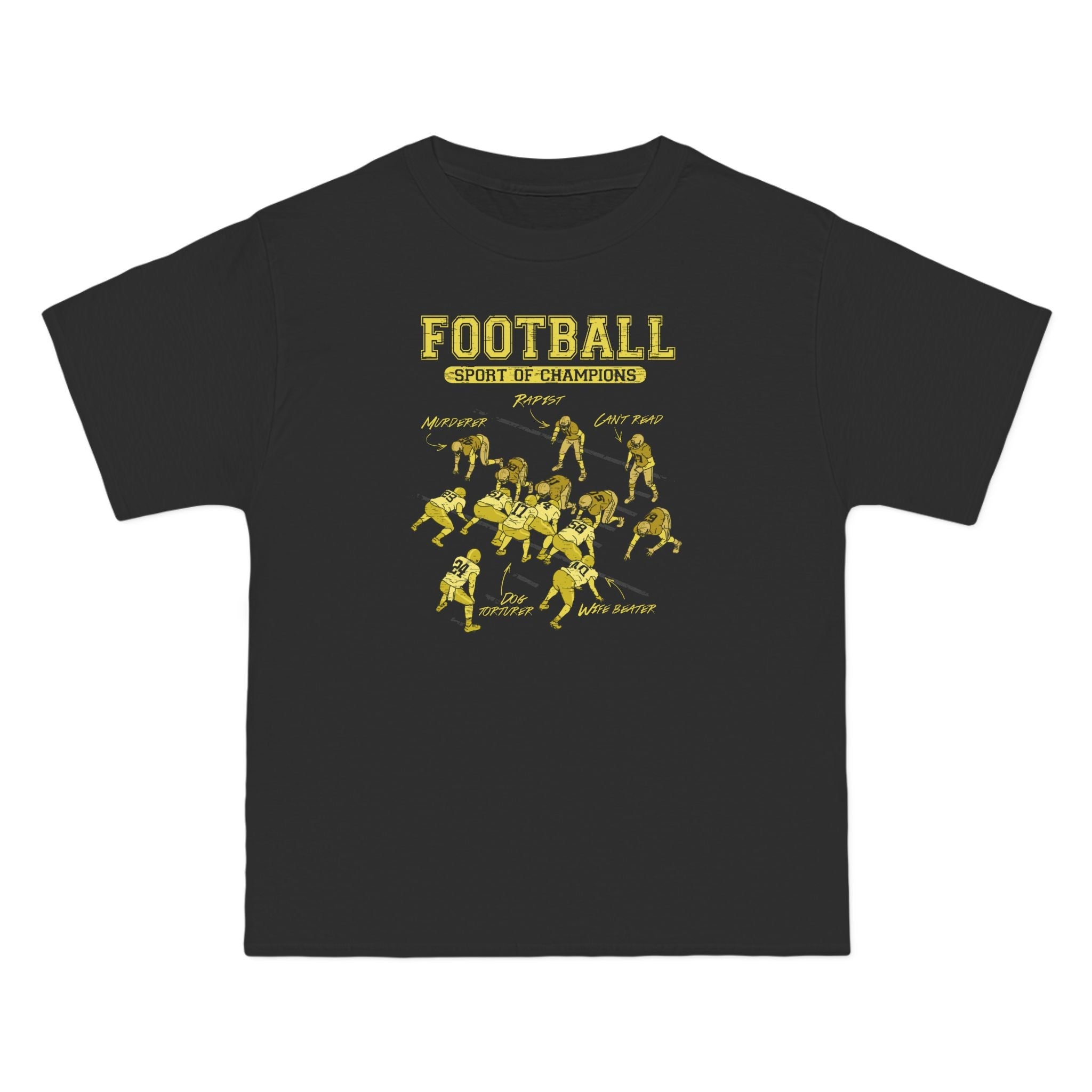 Football - Sport Of Champions - Men's Heavyweight T-Shirt